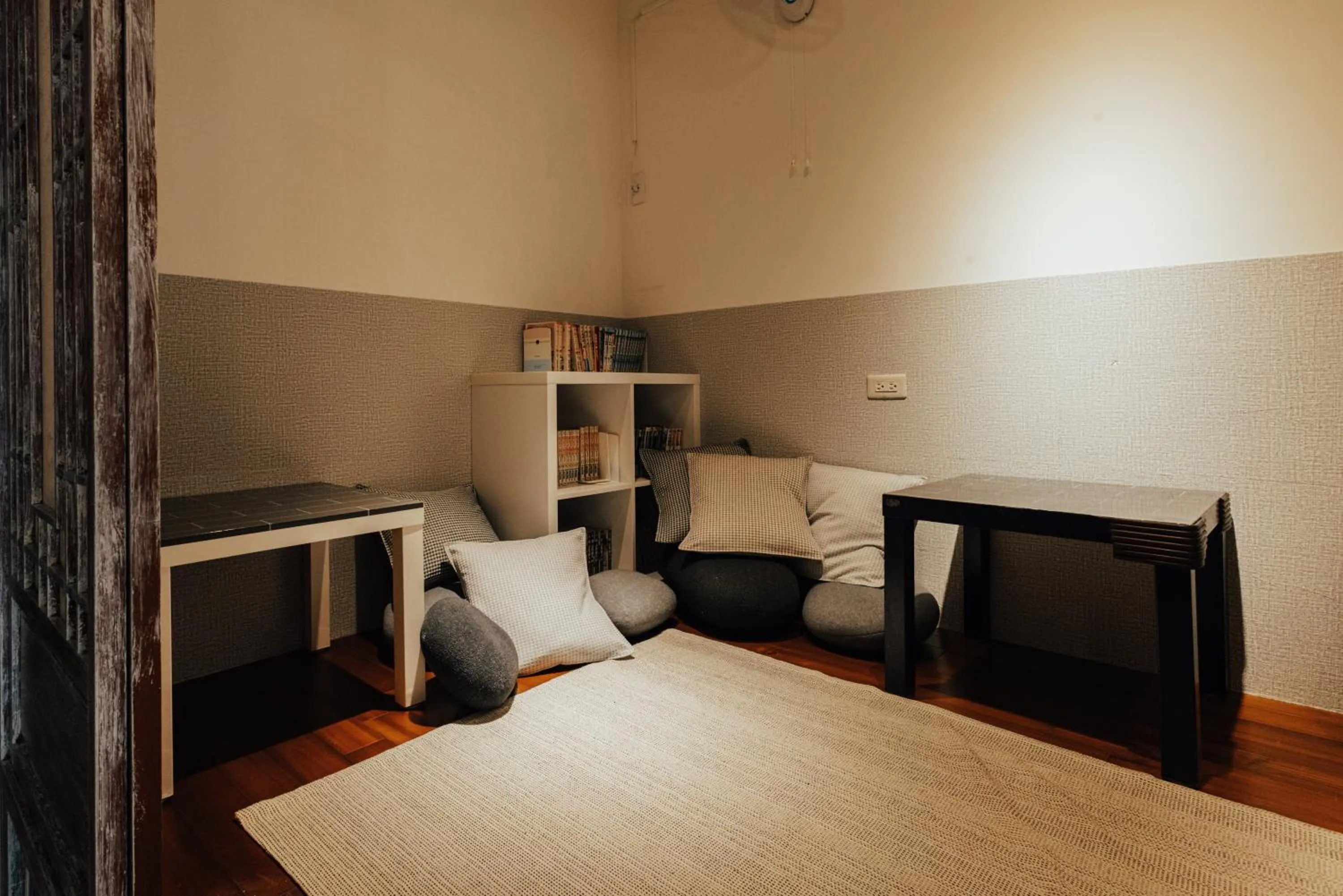 Seating area, Bed in Maybe Homestay