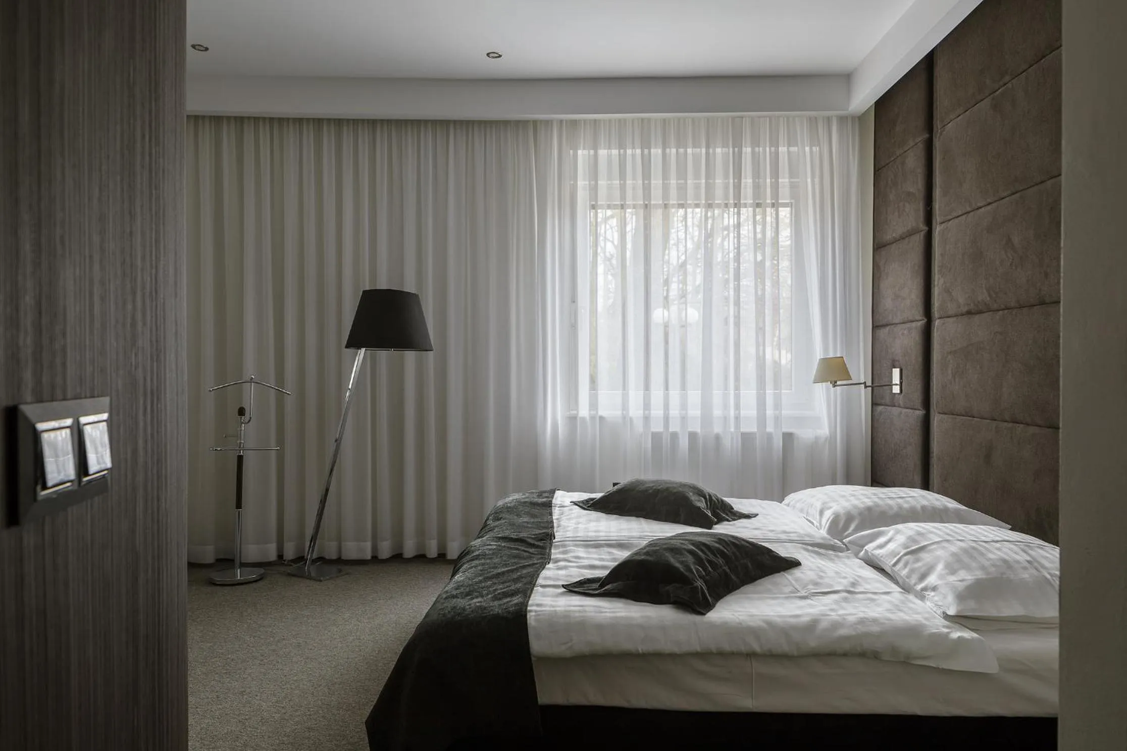 Bed in Aroma Stone Hotel Spa