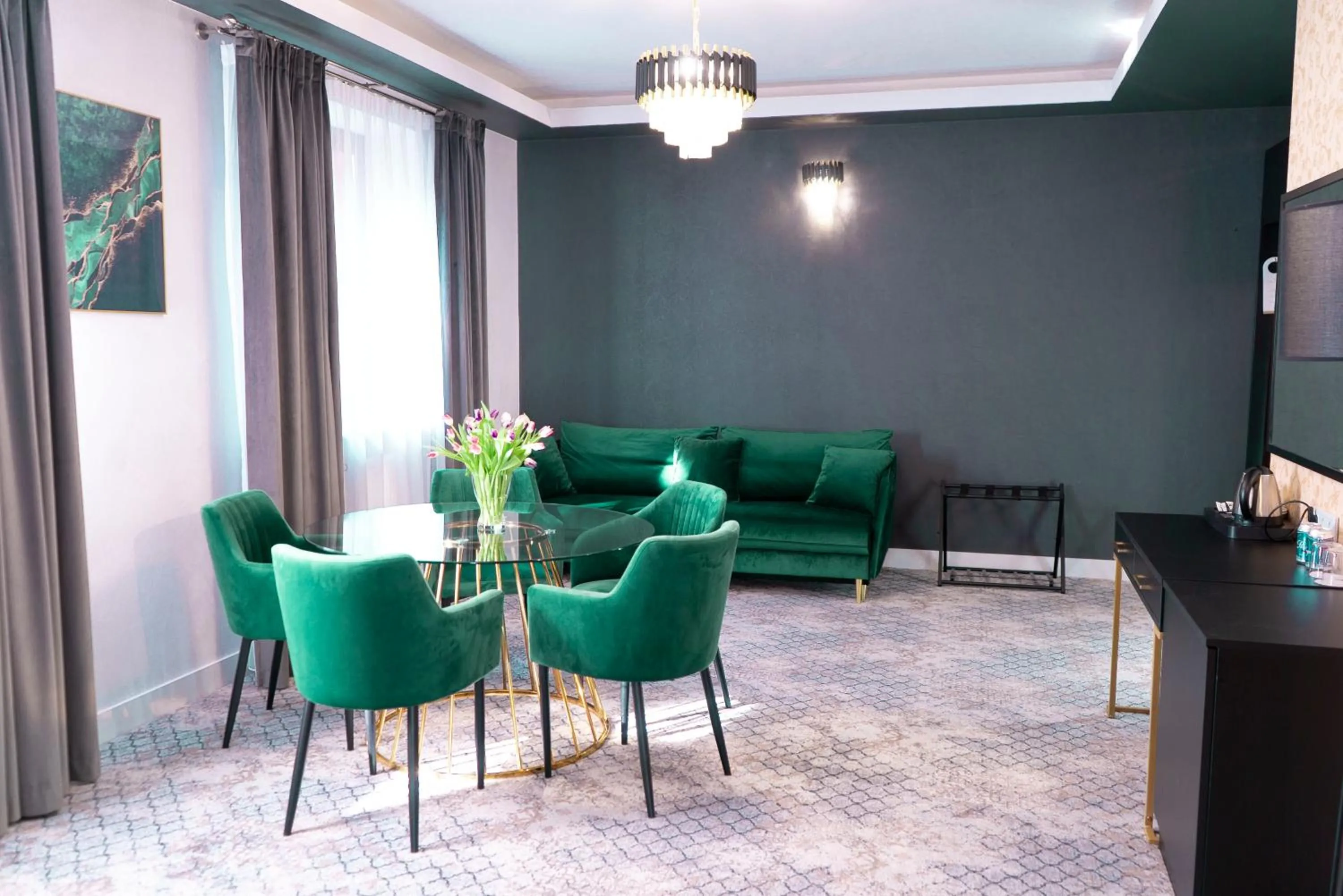 Seating area in Hotel Korona Spa & Wellness
