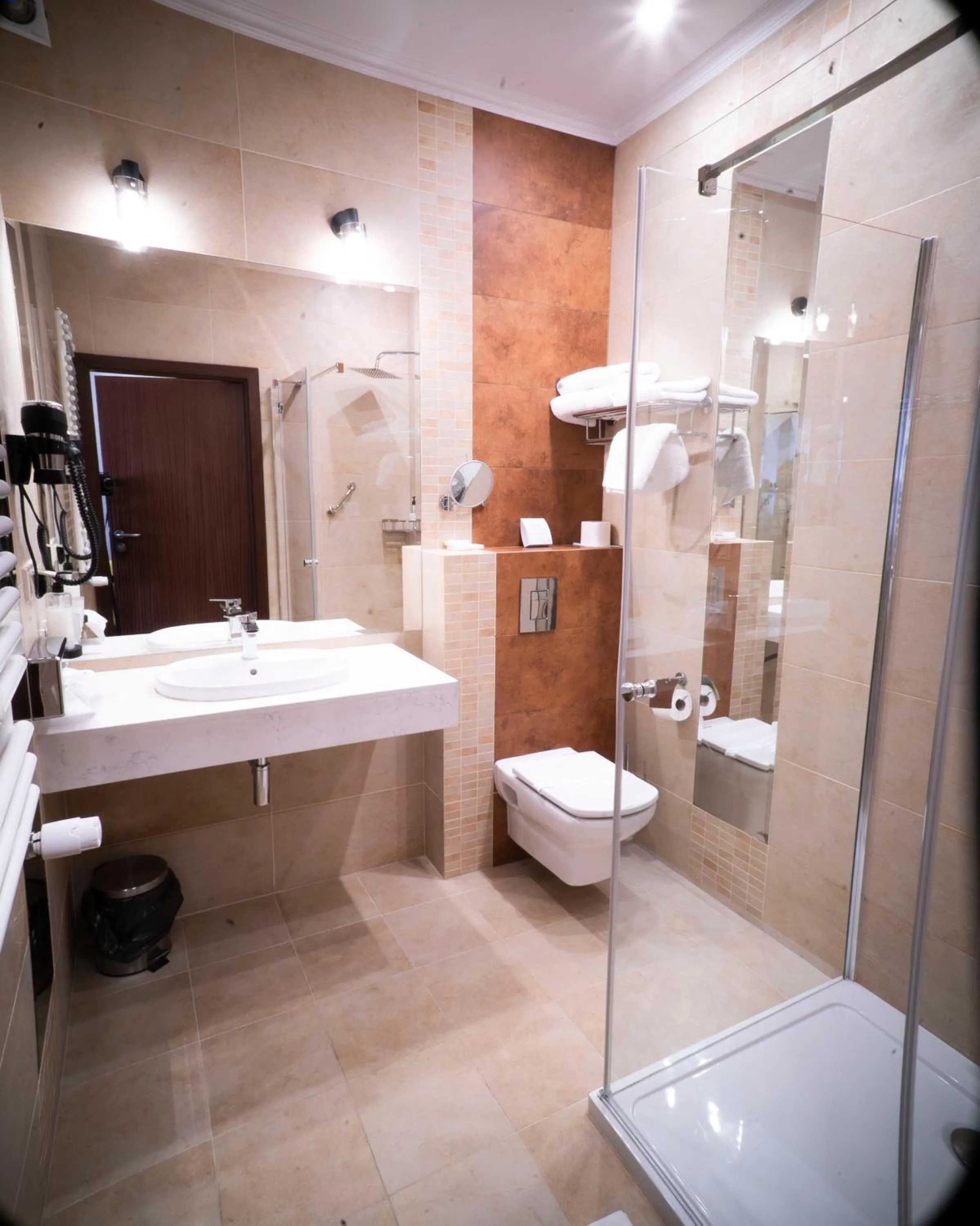 Shower in Hotel Korona Spa & Wellness