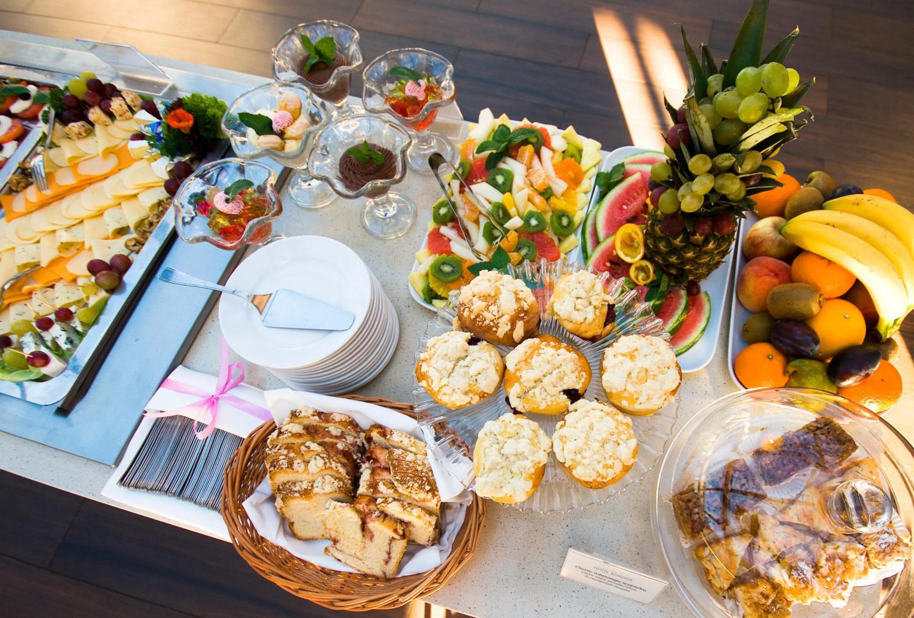 Buffet breakfast in Hotel Korona Spa & Wellness