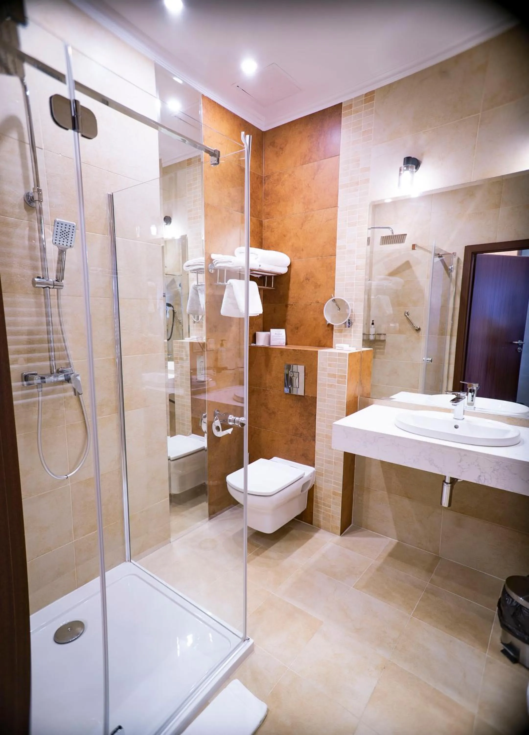 Shower in Hotel Korona Spa & Wellness