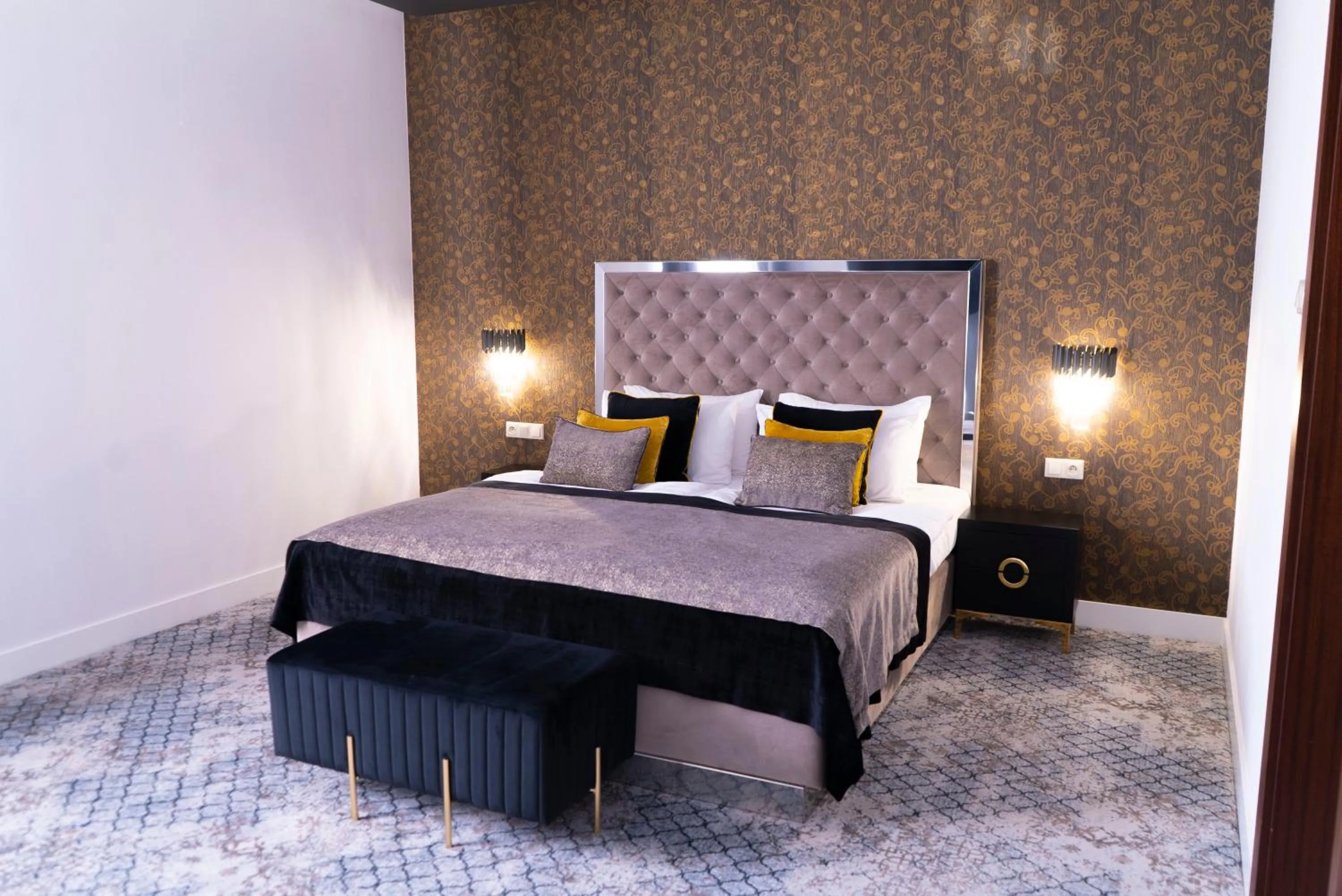 Bed in Hotel Korona Spa & Wellness