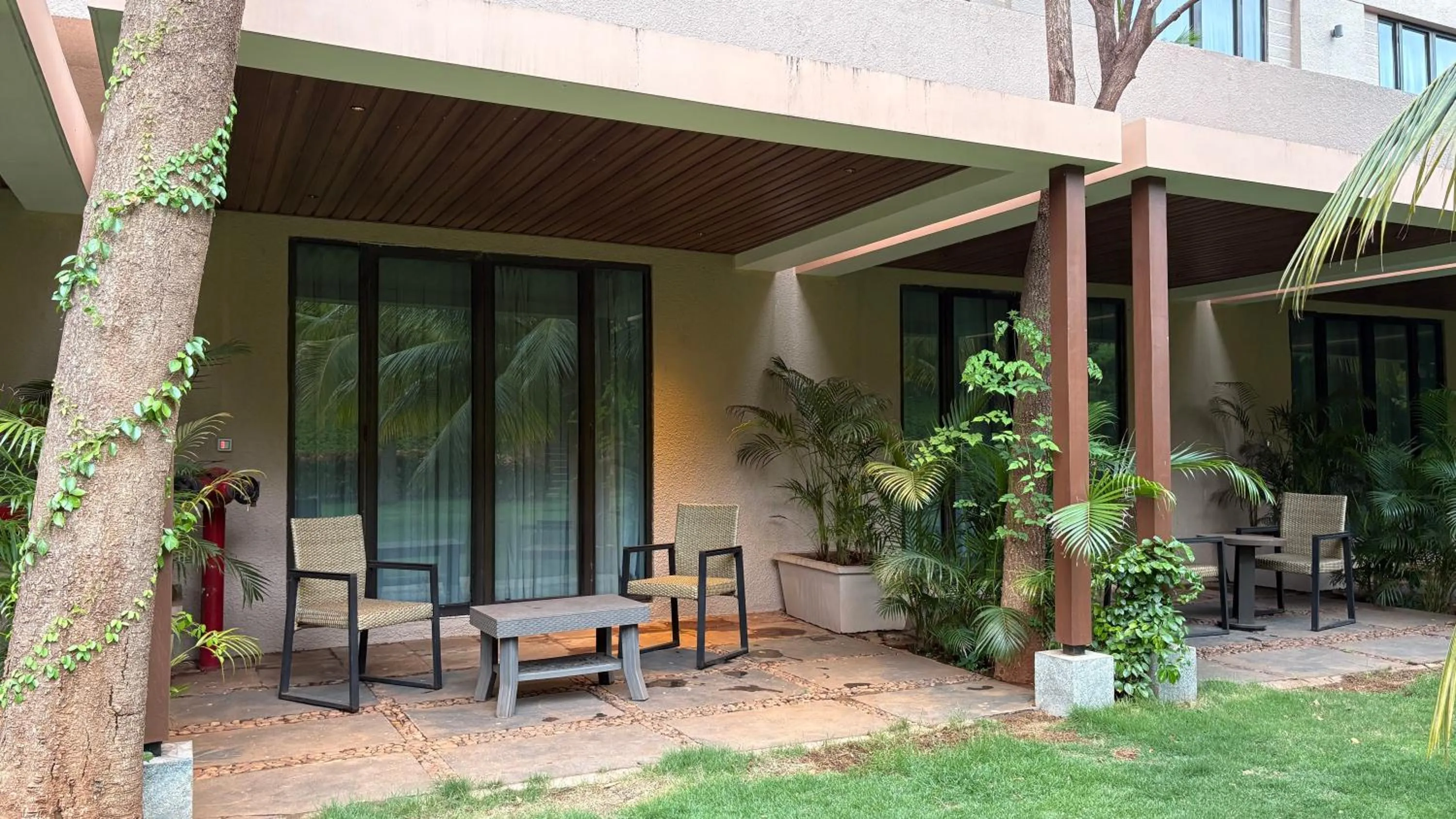 Patio in Hyatt Place Hampi