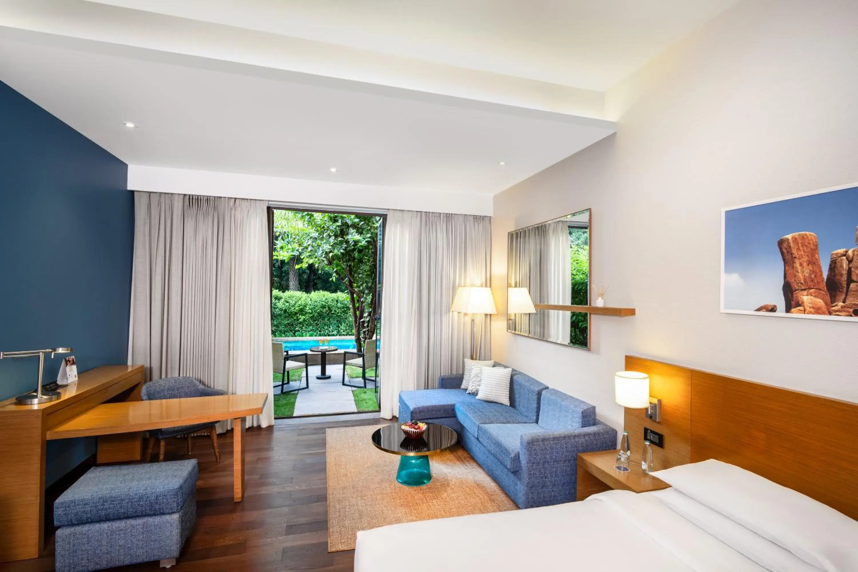 Photo of the whole room, Bed in Hyatt Place Hampi Photo of the whole room, Bed in Hyatt Place Hampi