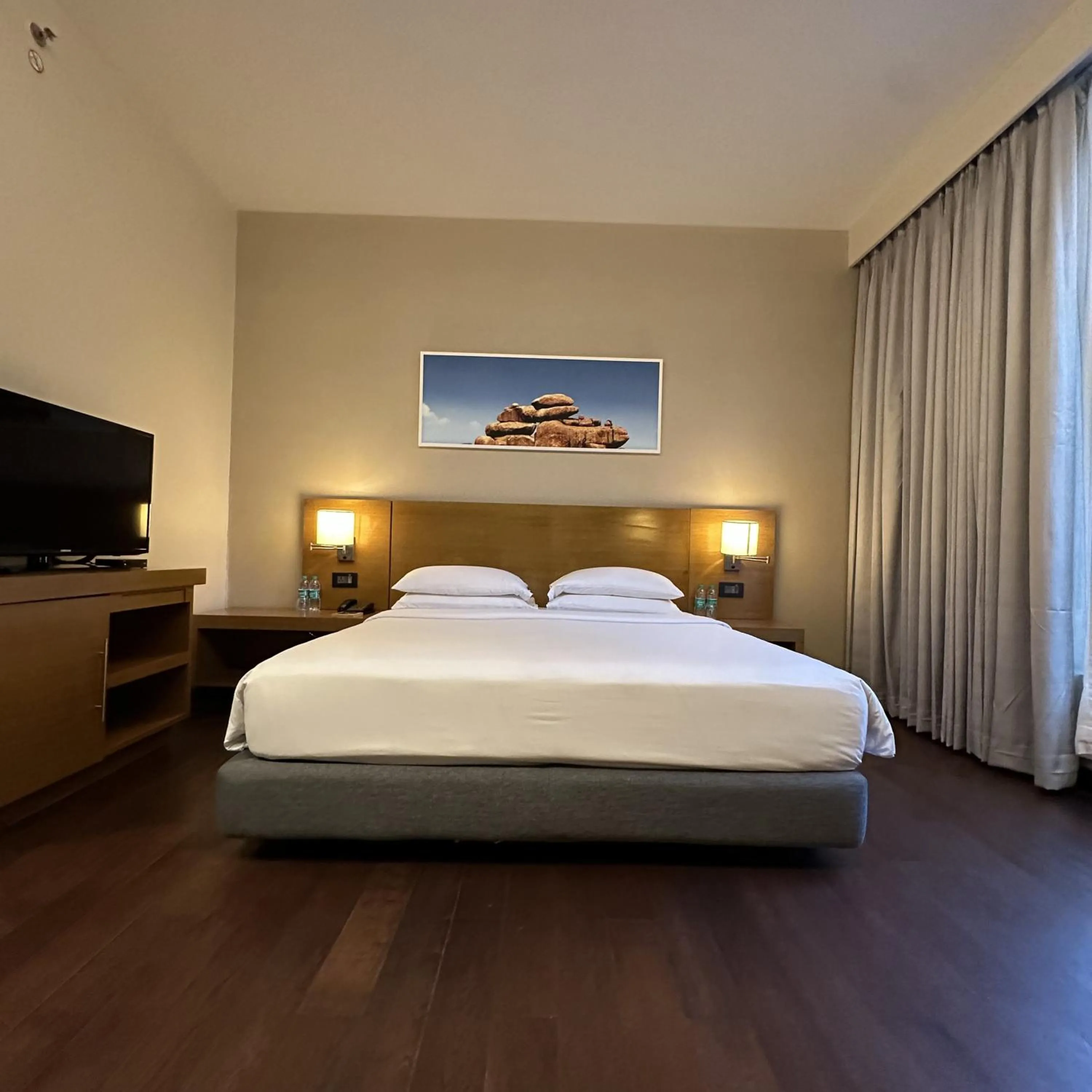 TV and multimedia, Bed in Hyatt Place Hampi