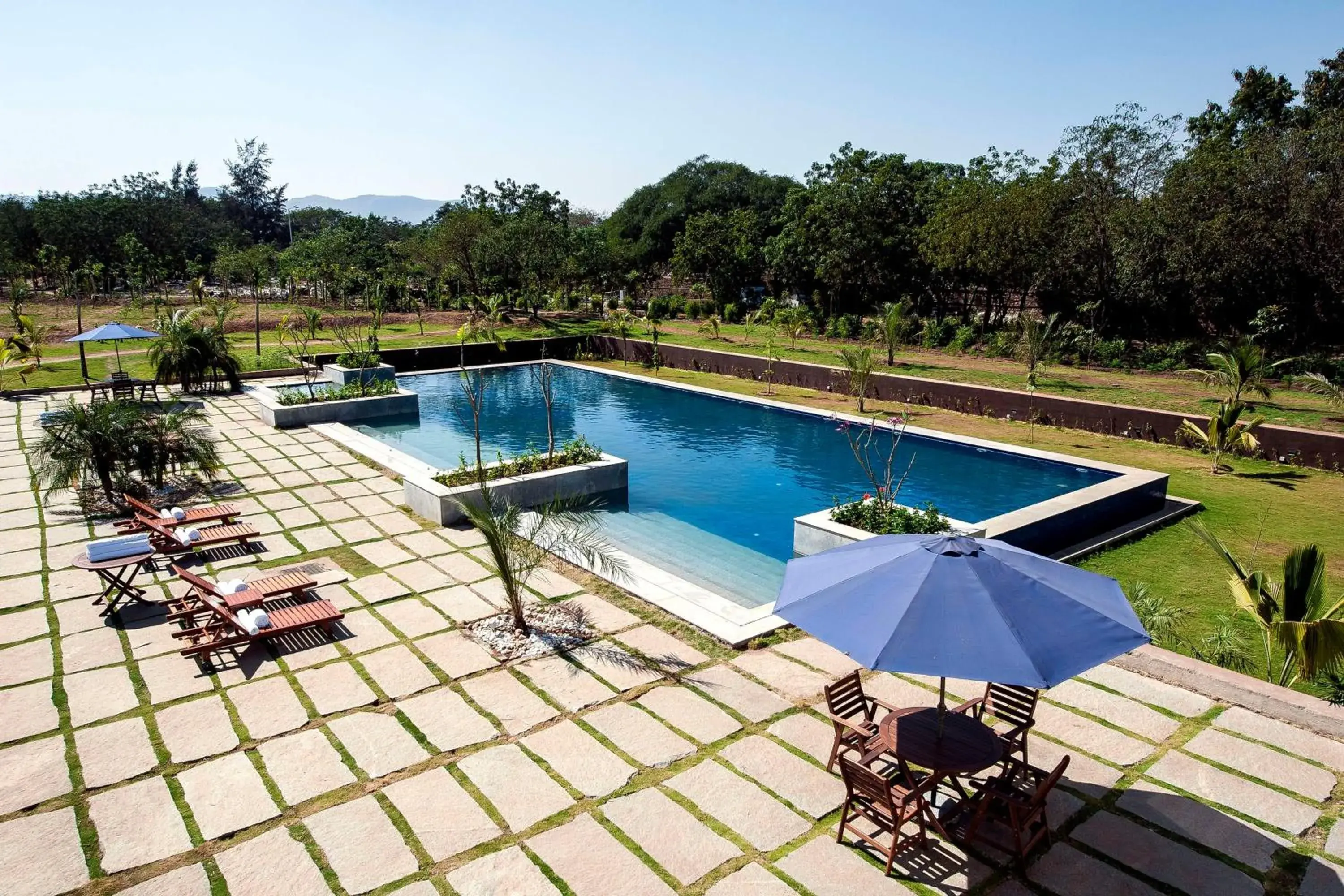 Swimming pool in Hyatt Place Hampi Swimming pool in Hyatt Place Hampi