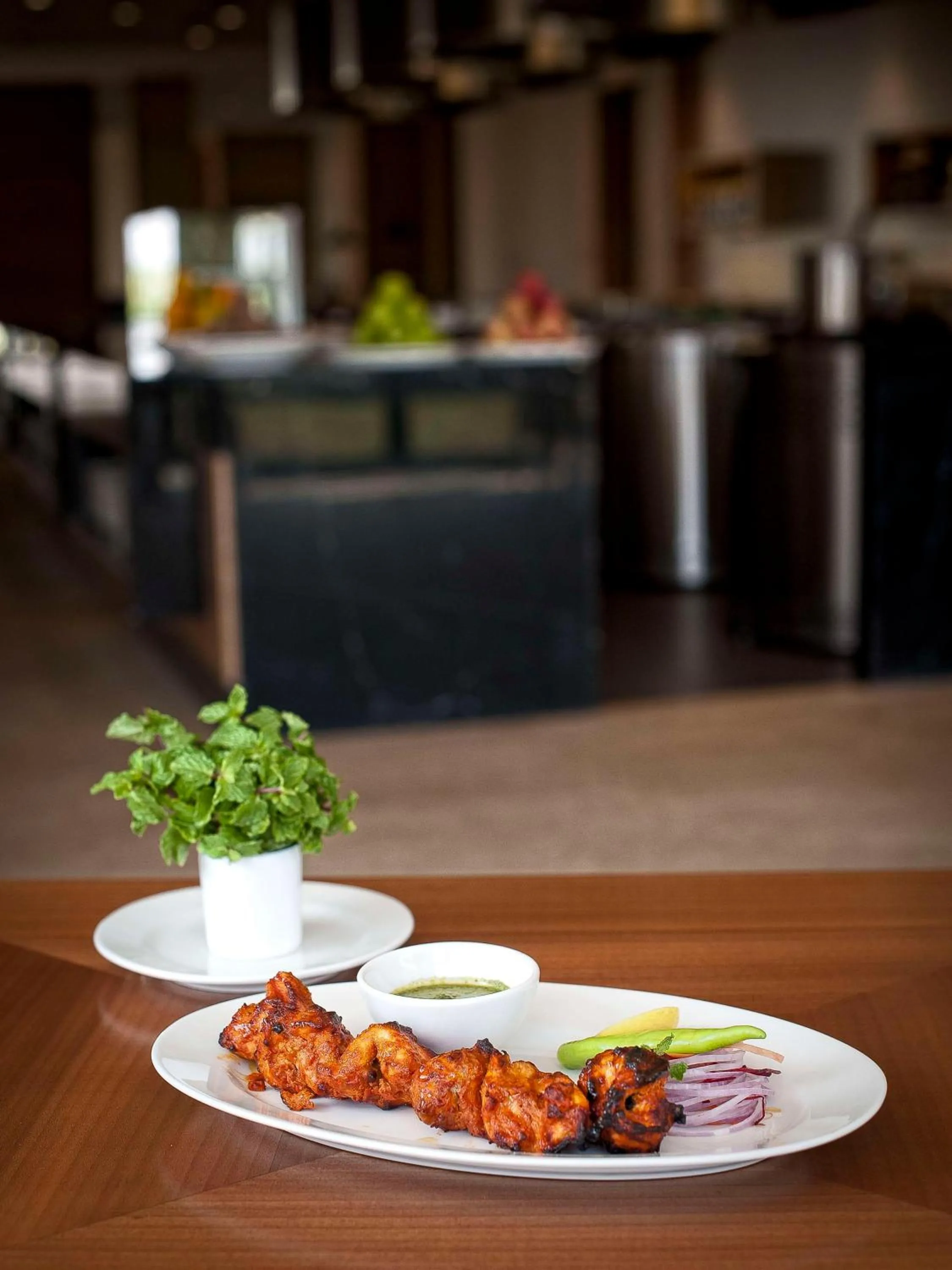 Food and drinks in Hyatt Place Hampi