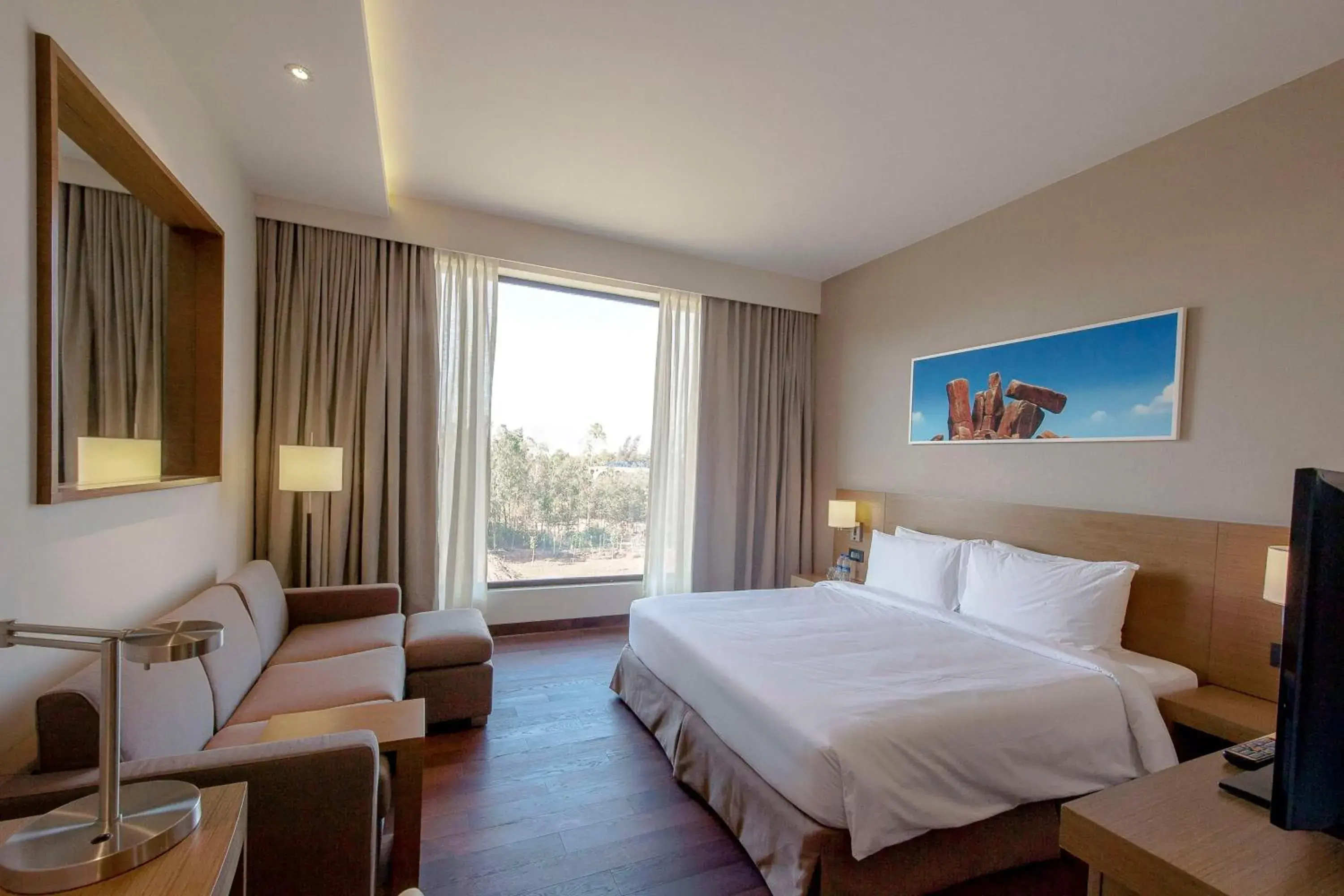 Bedroom, Bed in Hyatt Place Hampi Bedroom, Bed in Hyatt Place Hampi