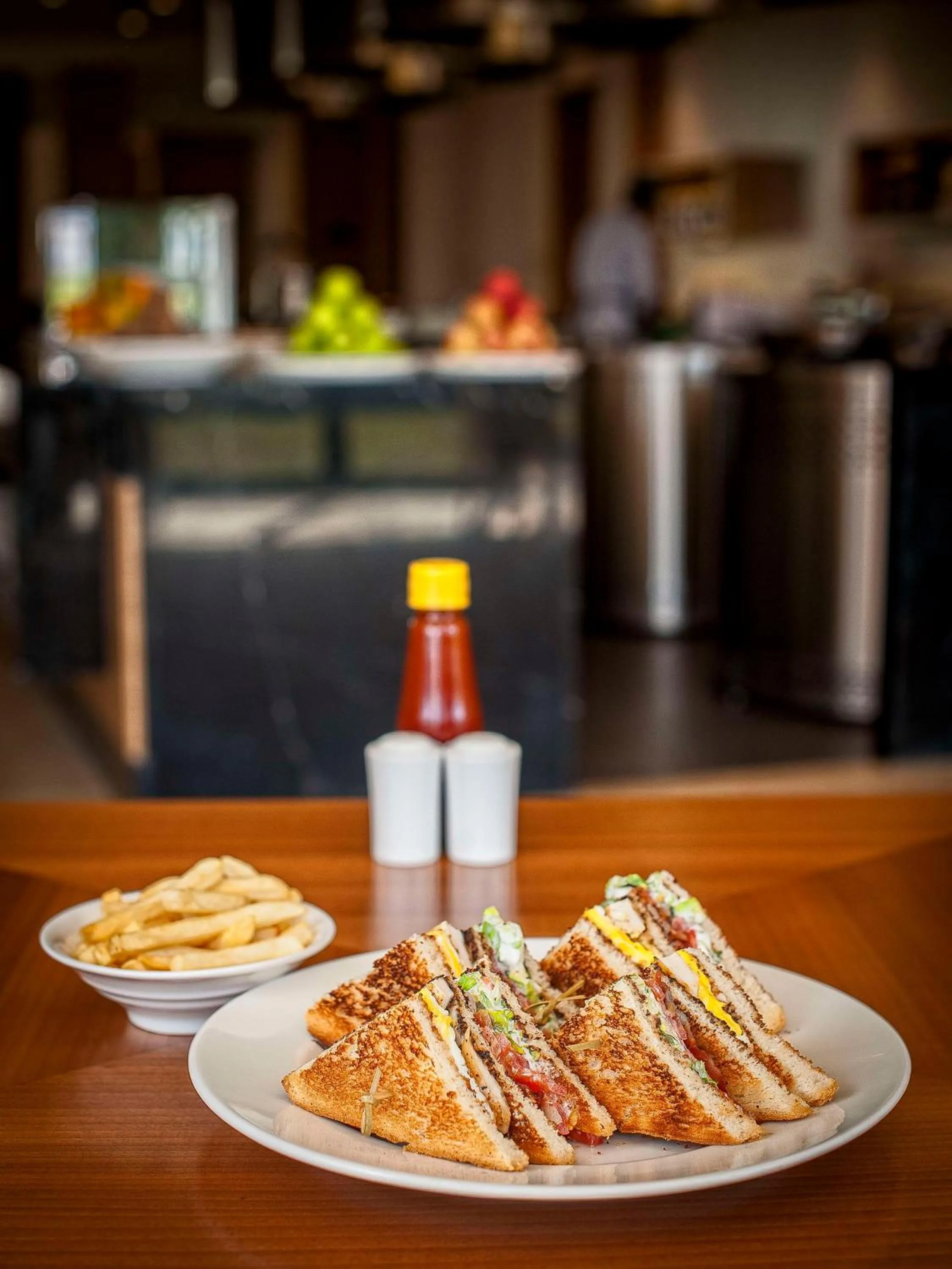 Food and drinks in Hyatt Place Hampi