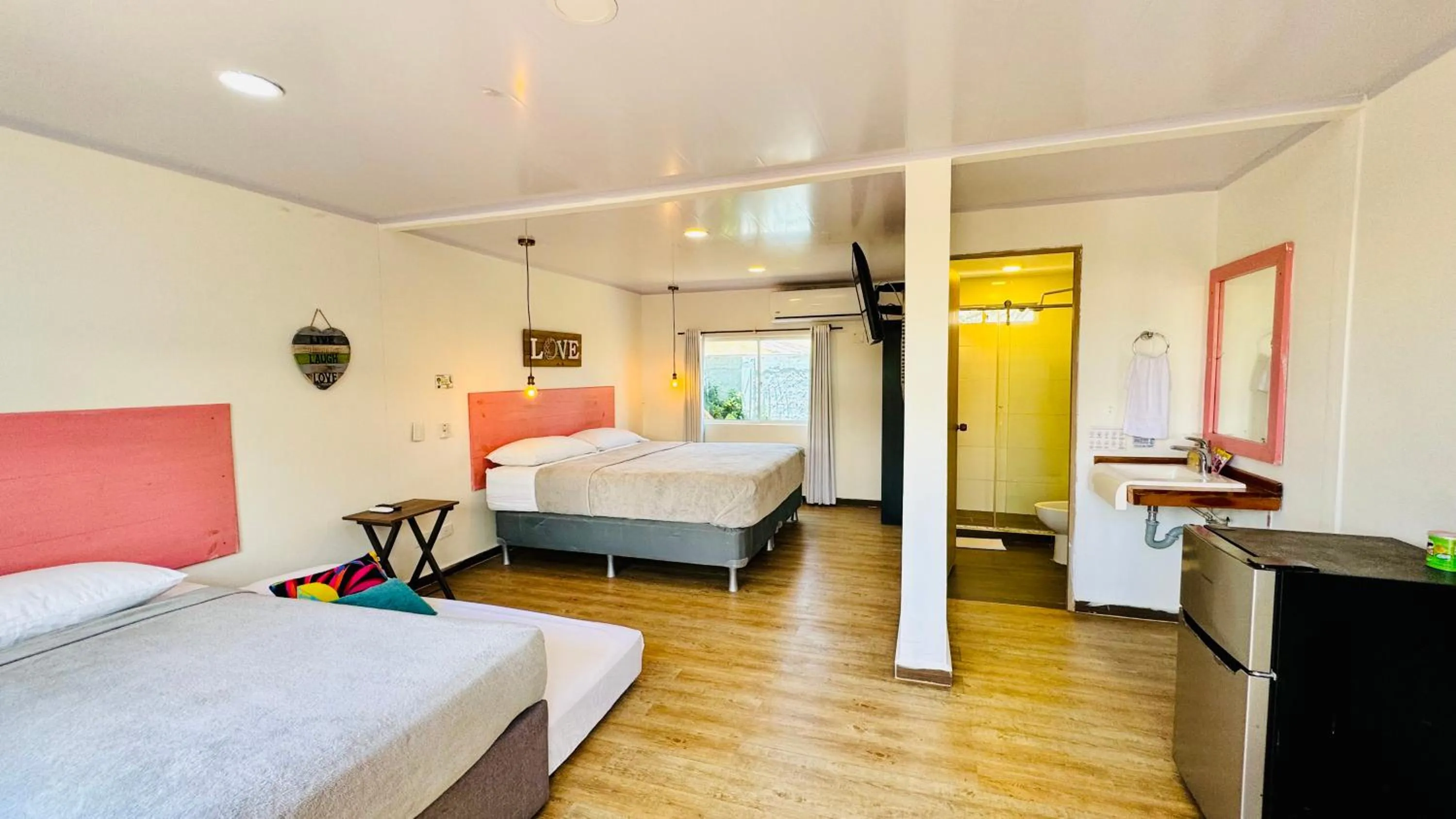 Photo of the whole room, Bed in Be Happy Hotel