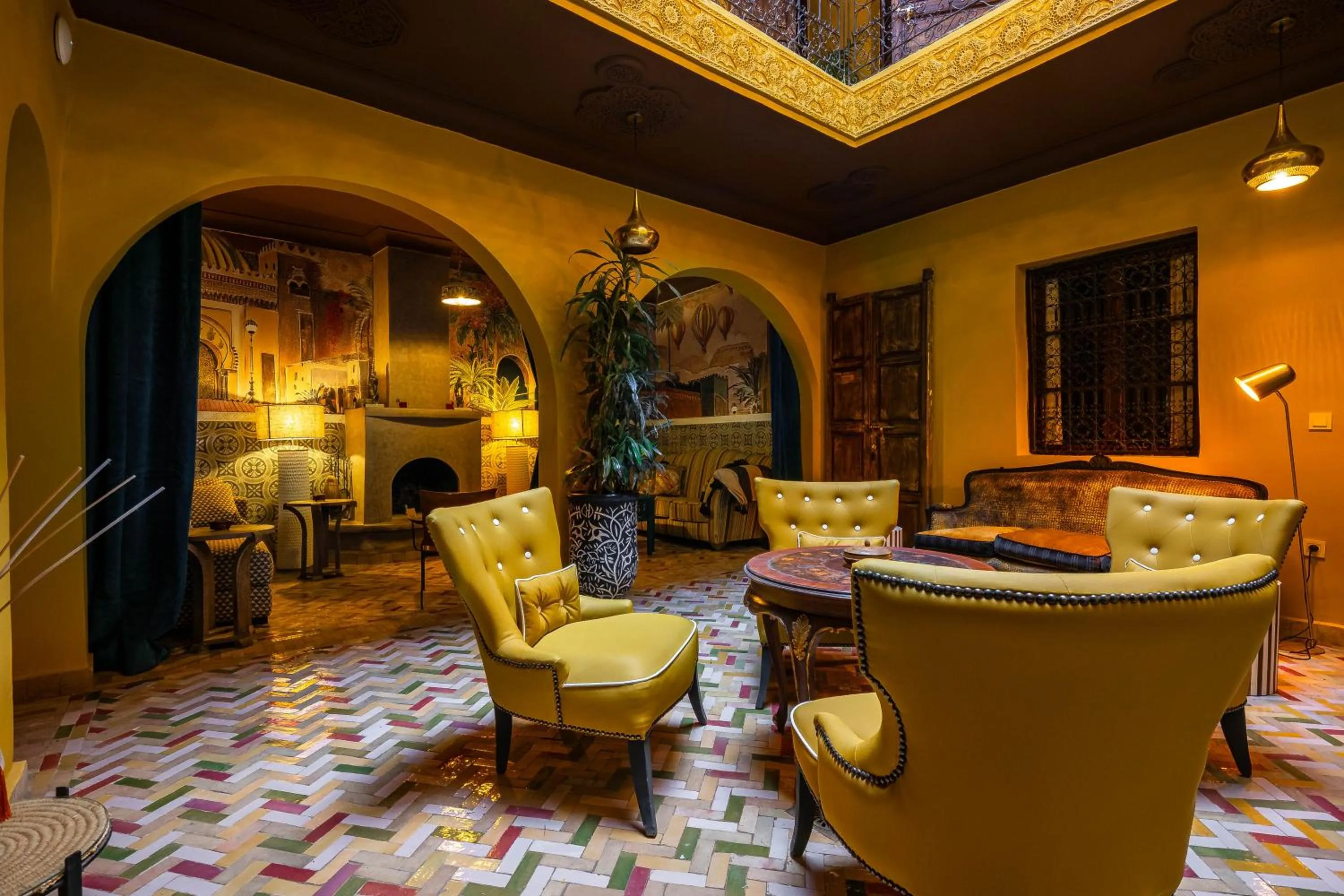 Living room in Dar Khmissa Riad & Spa