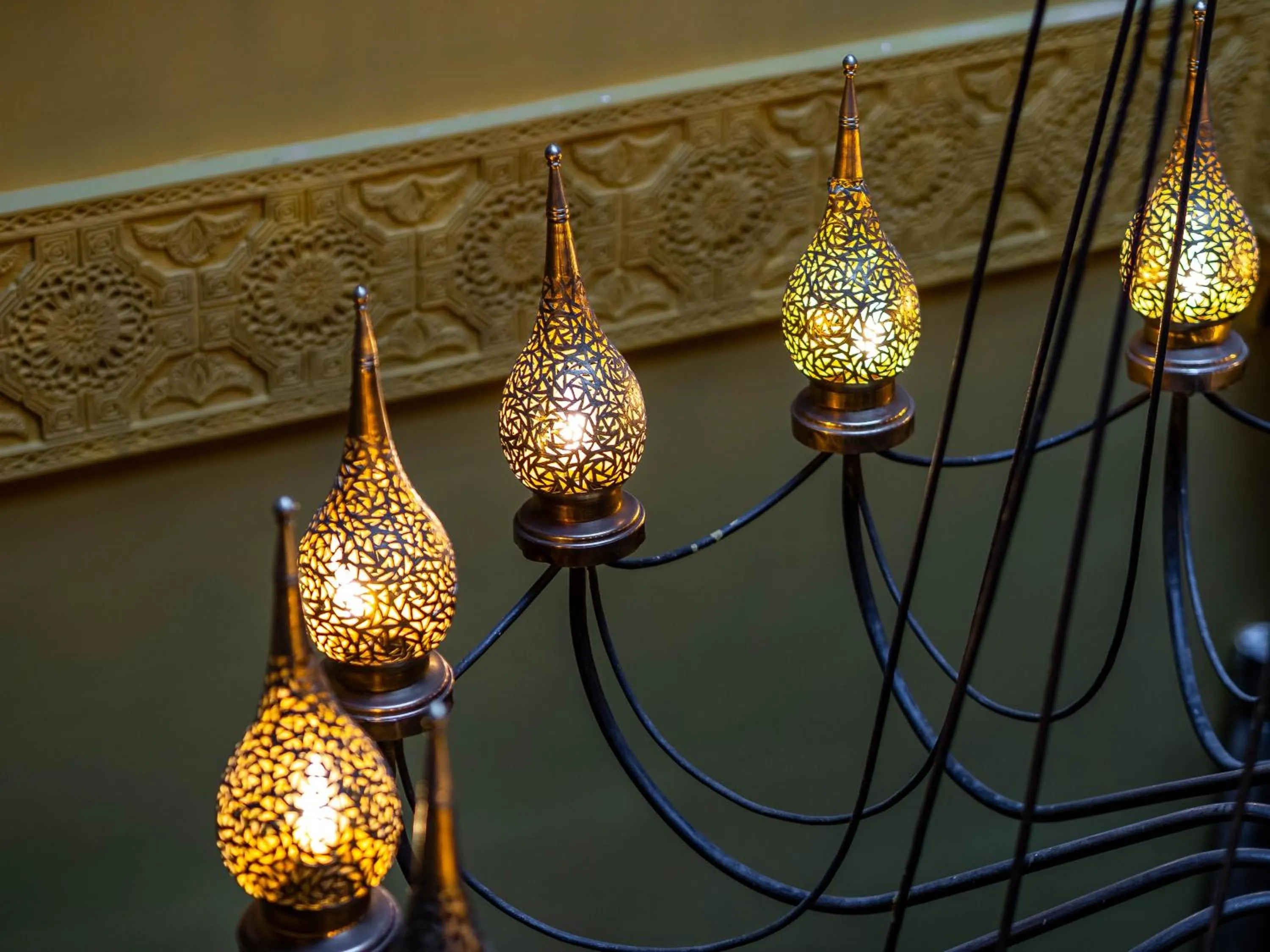 Decorative detail in Dar Khmissa Riad & Spa