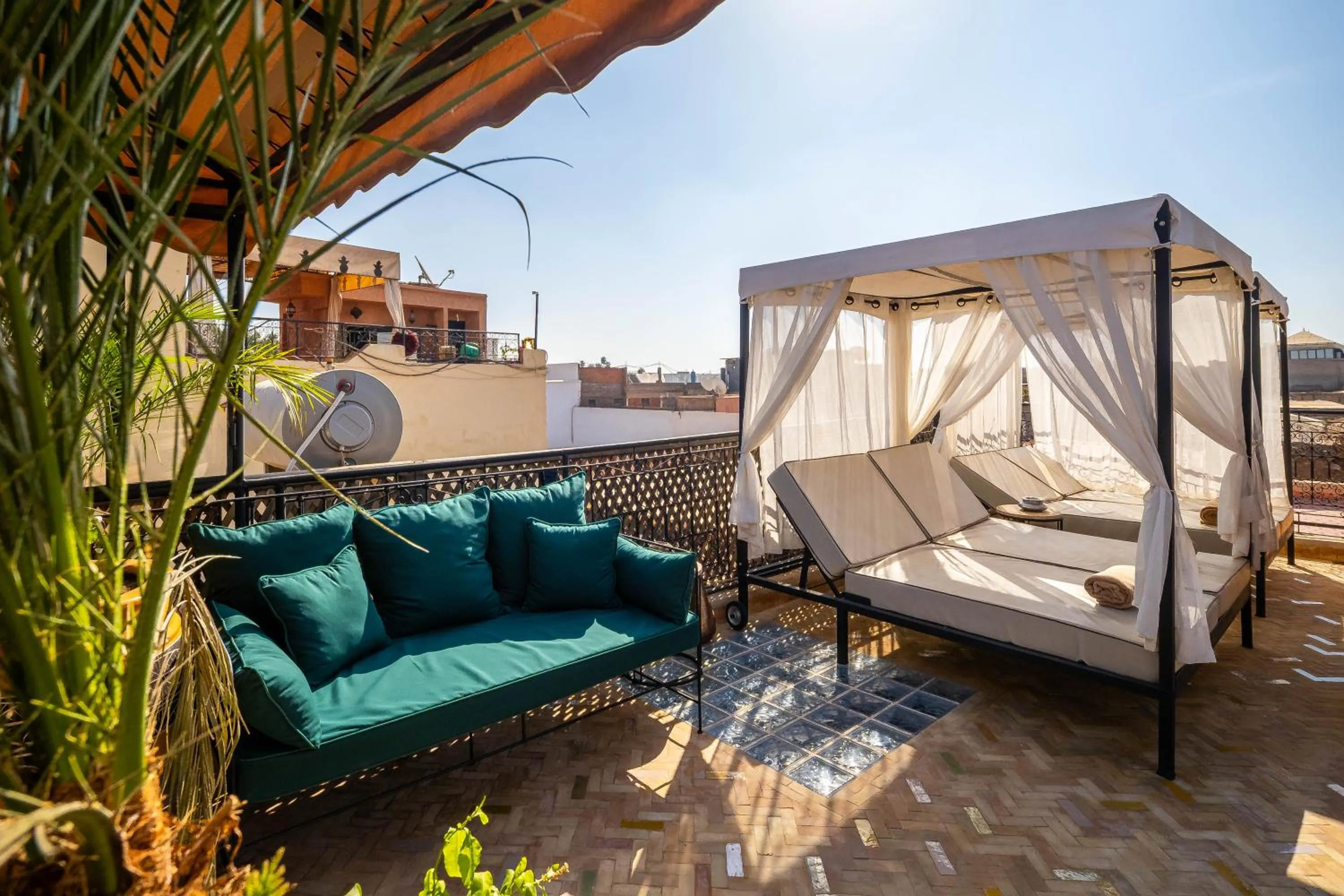 Patio in Dar Khmissa Riad & Spa