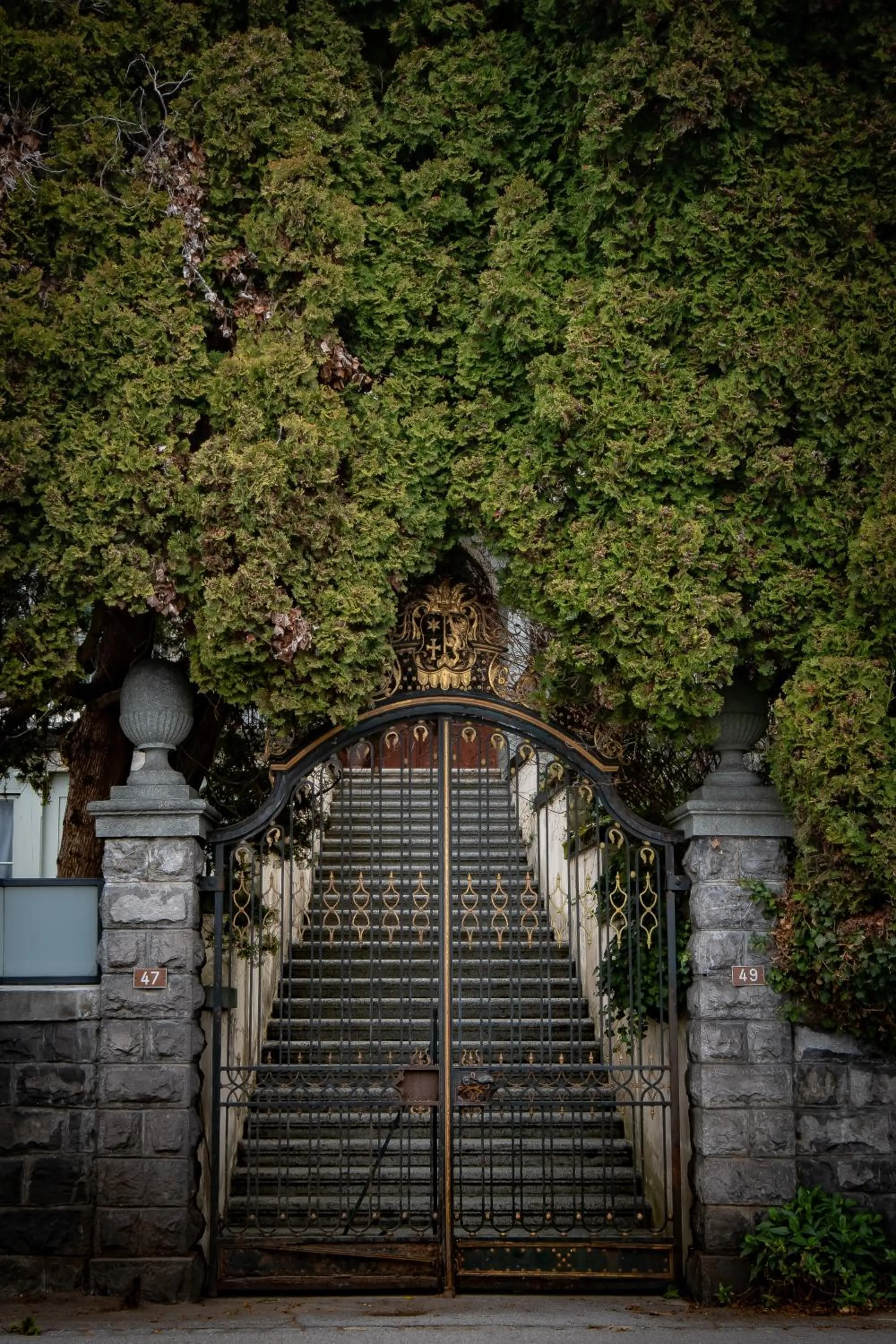 Facade/entrance in Villa Pochon