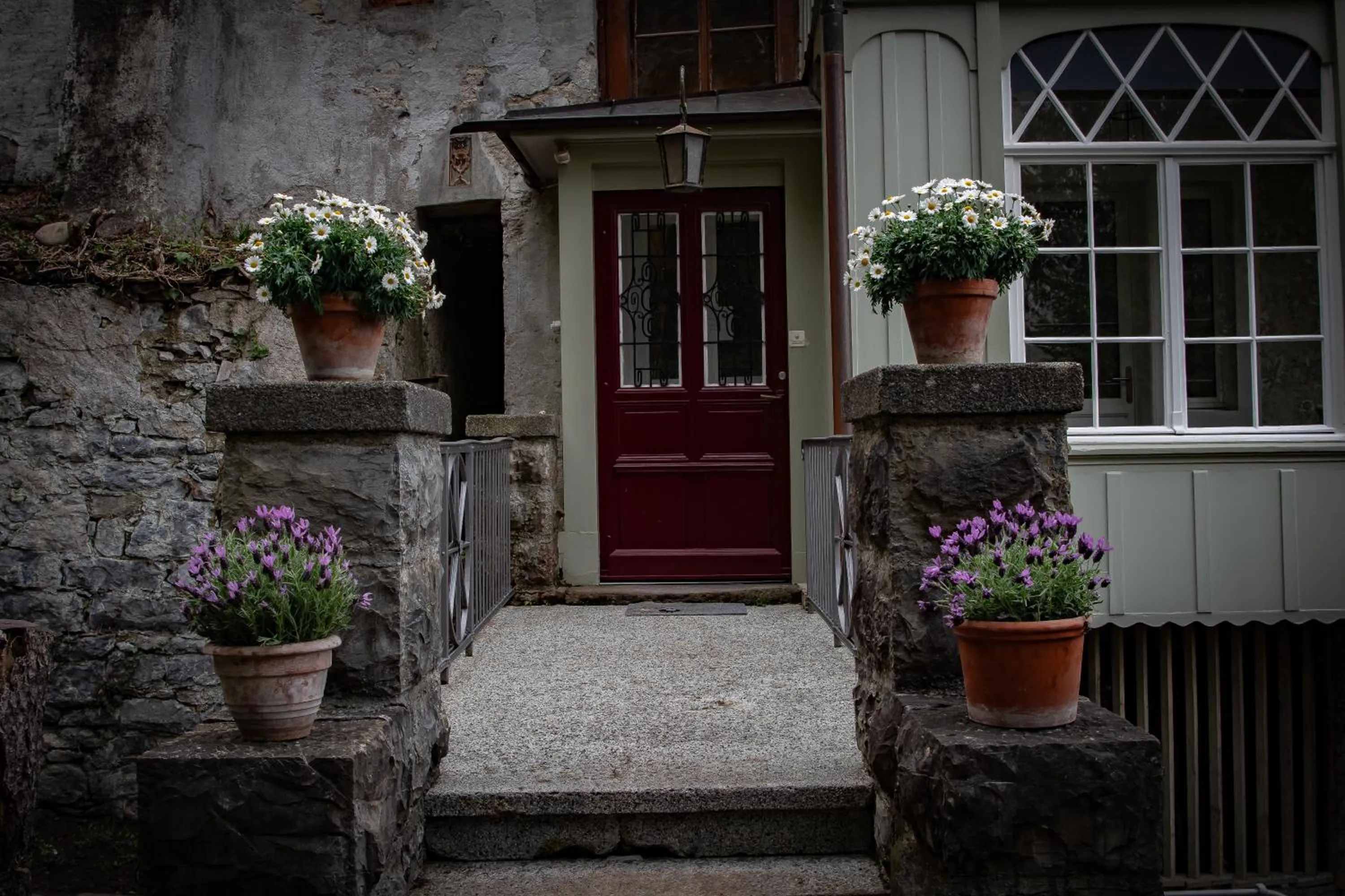 Facade/entrance in Villa Pochon