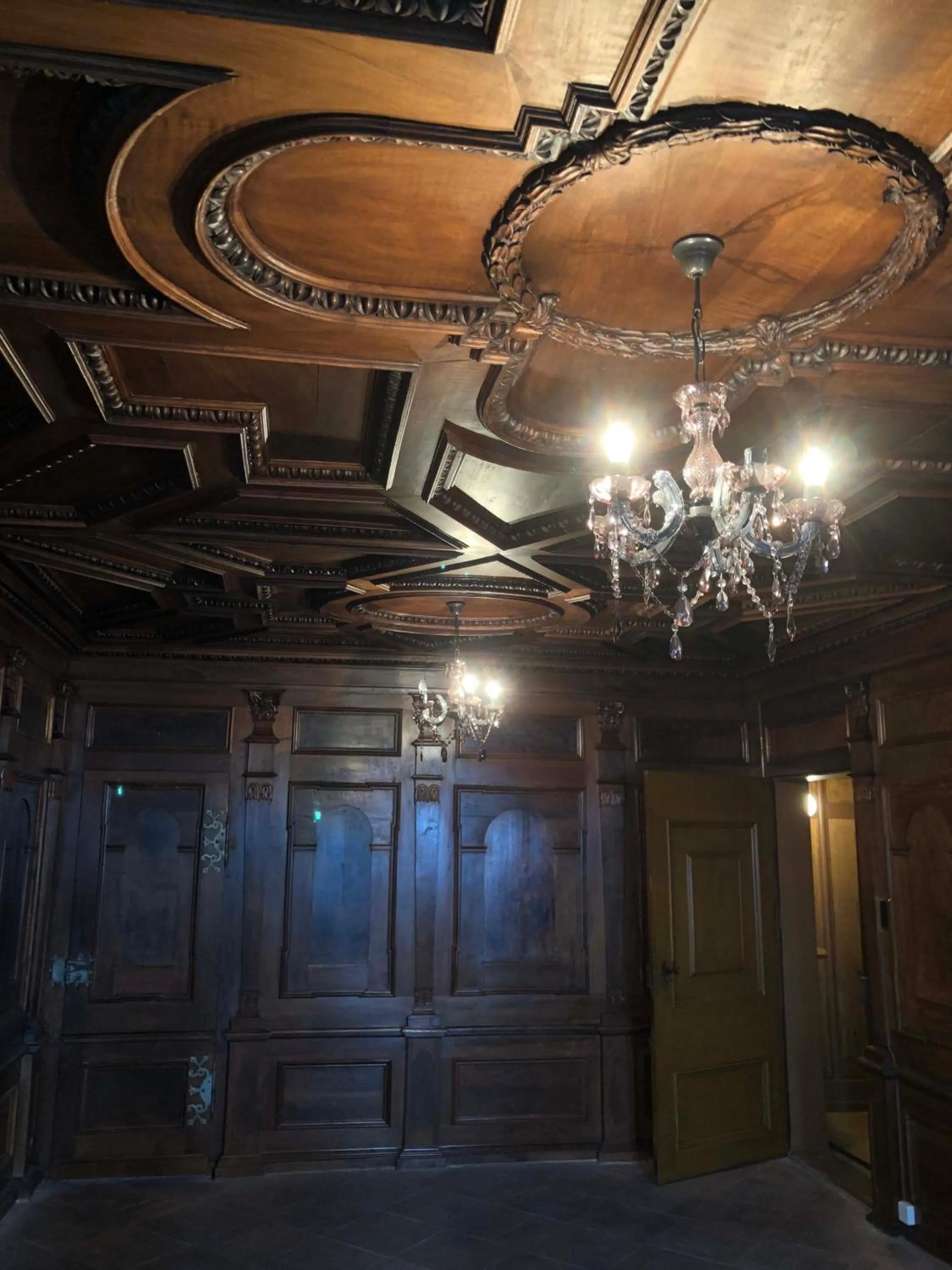 Decorative detail in Villa Pochon