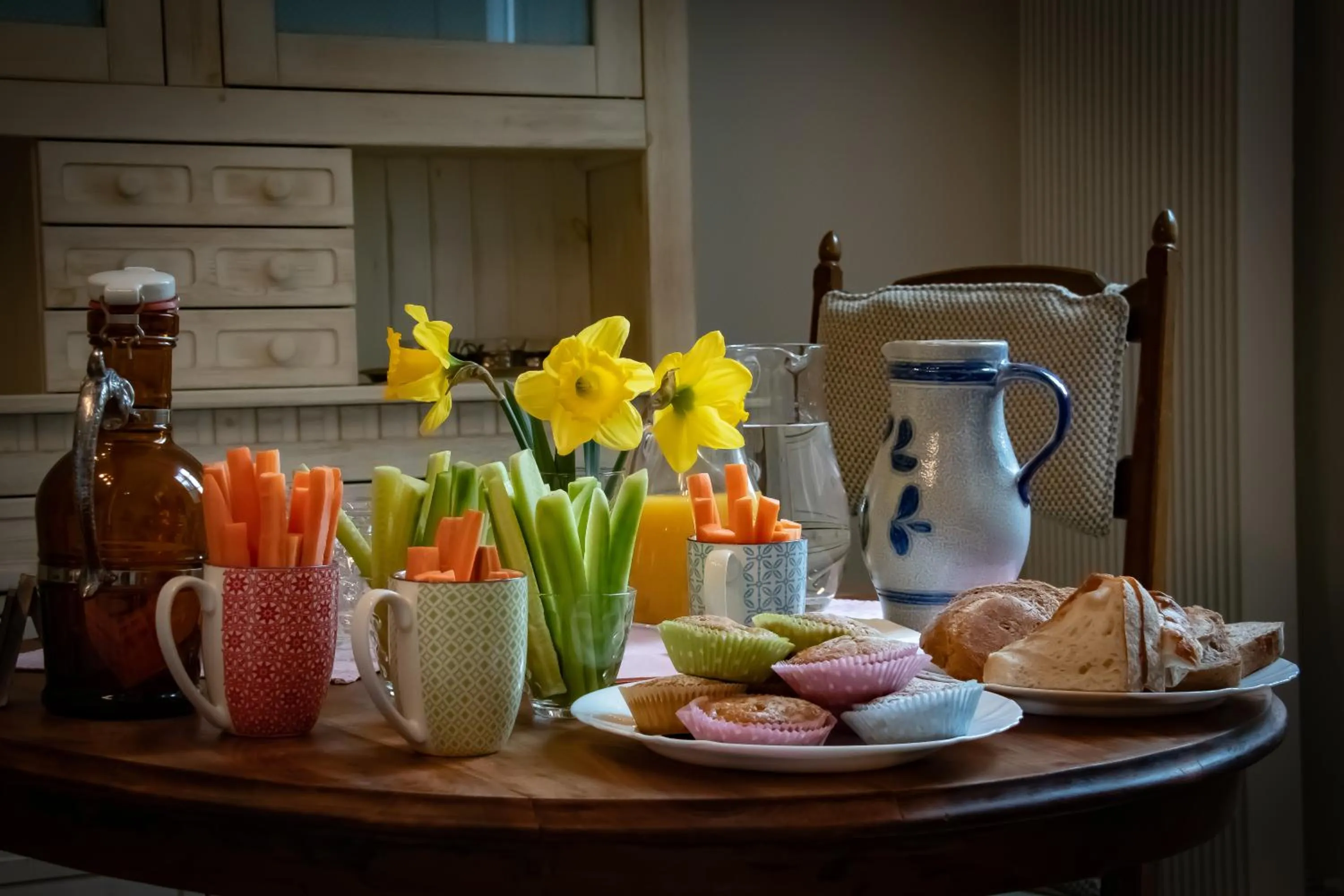 Food in Villa Pochon