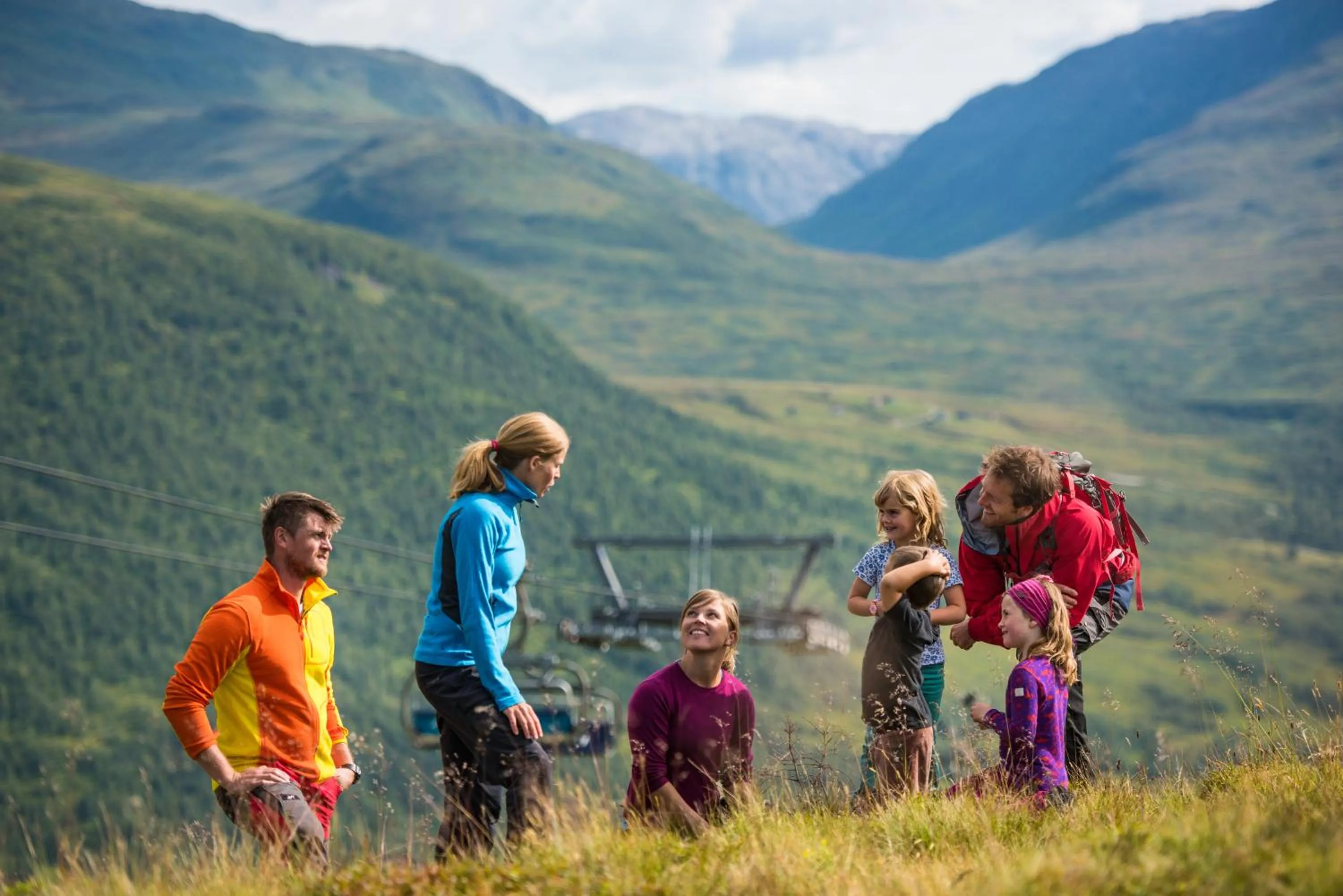 Family in Myrkdalen Resort Hotel