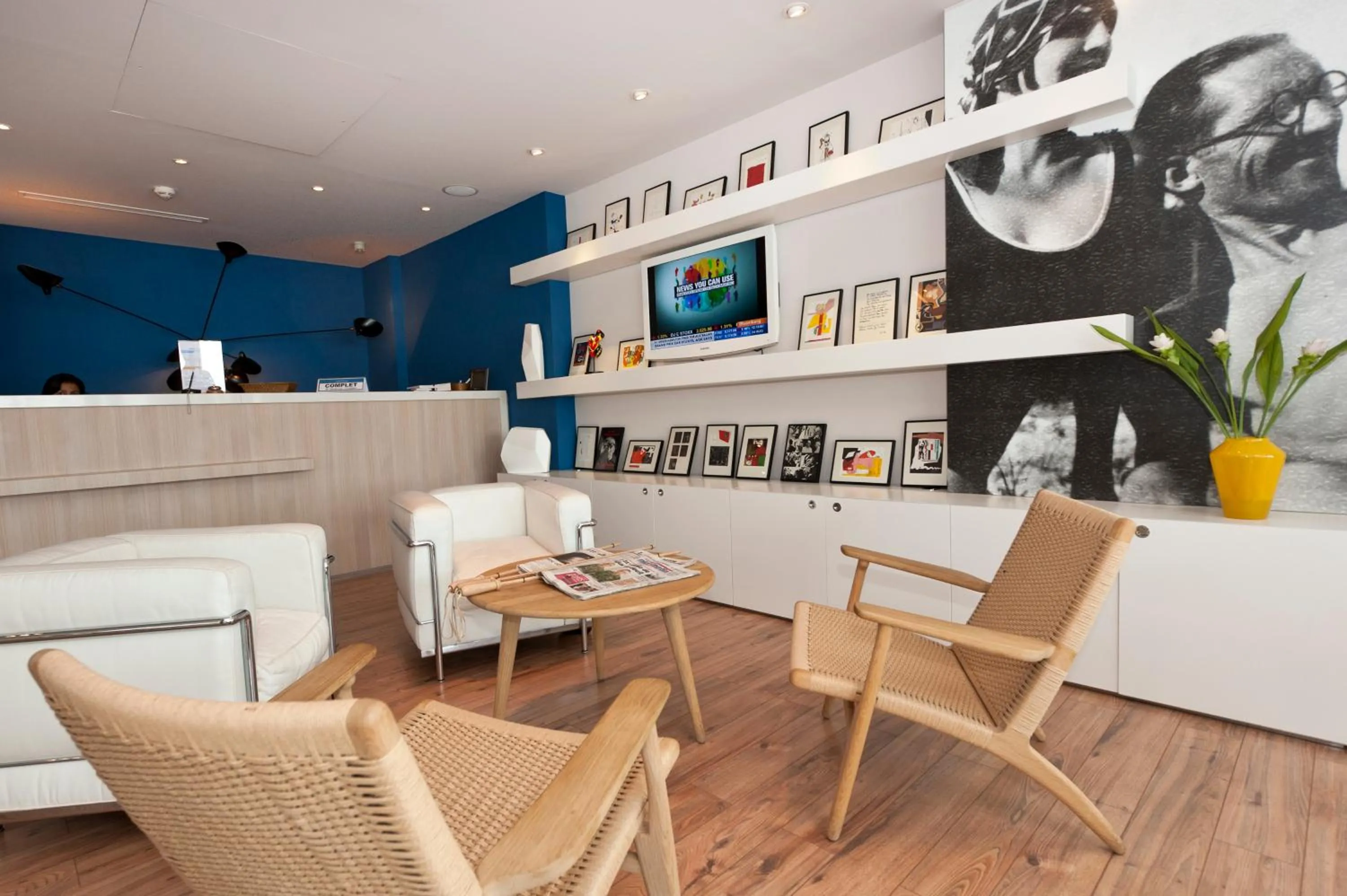 Lobby or reception in Hotel Victoria