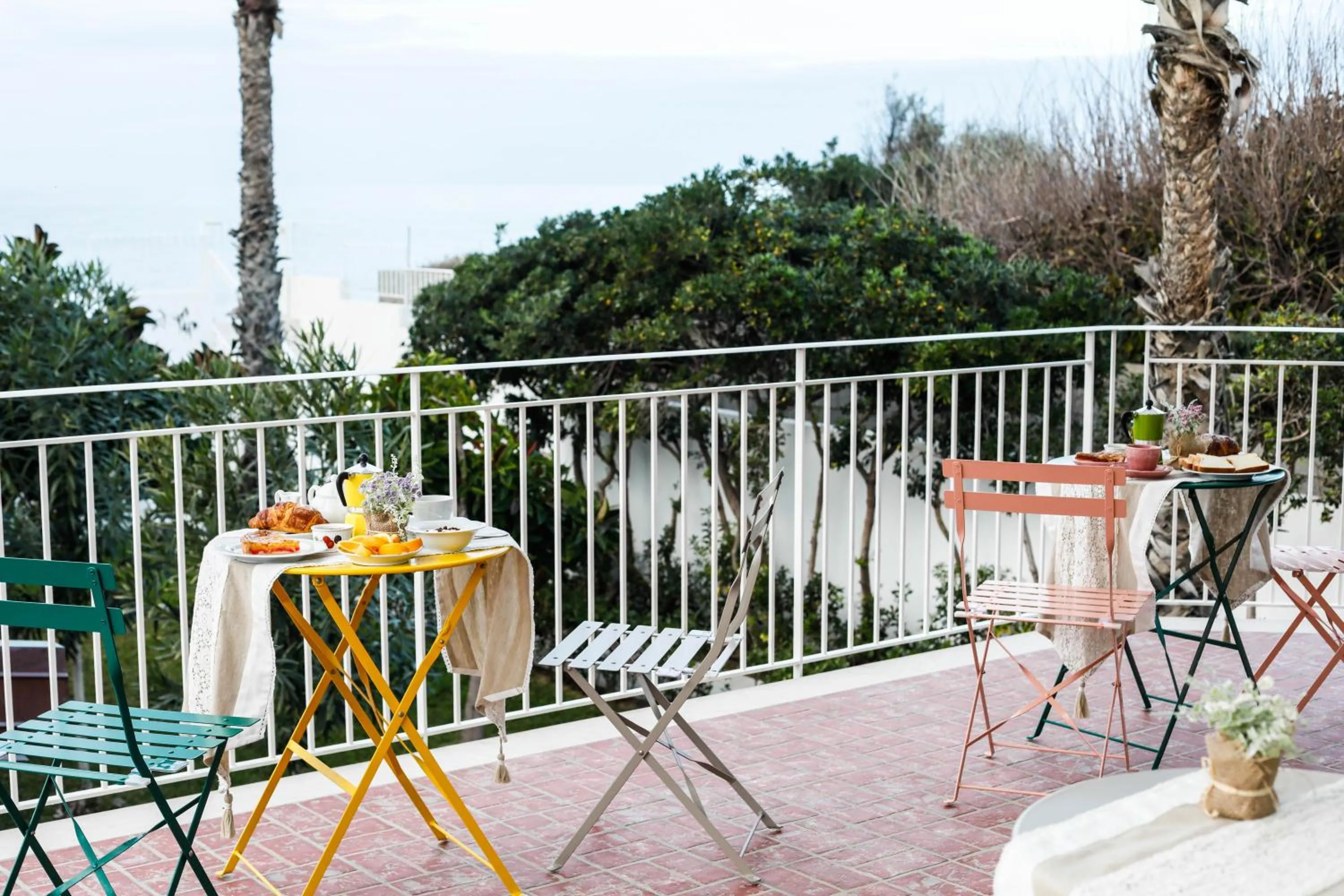 Balcony/Terrace in LA FORESTERIA DI MAESTINA