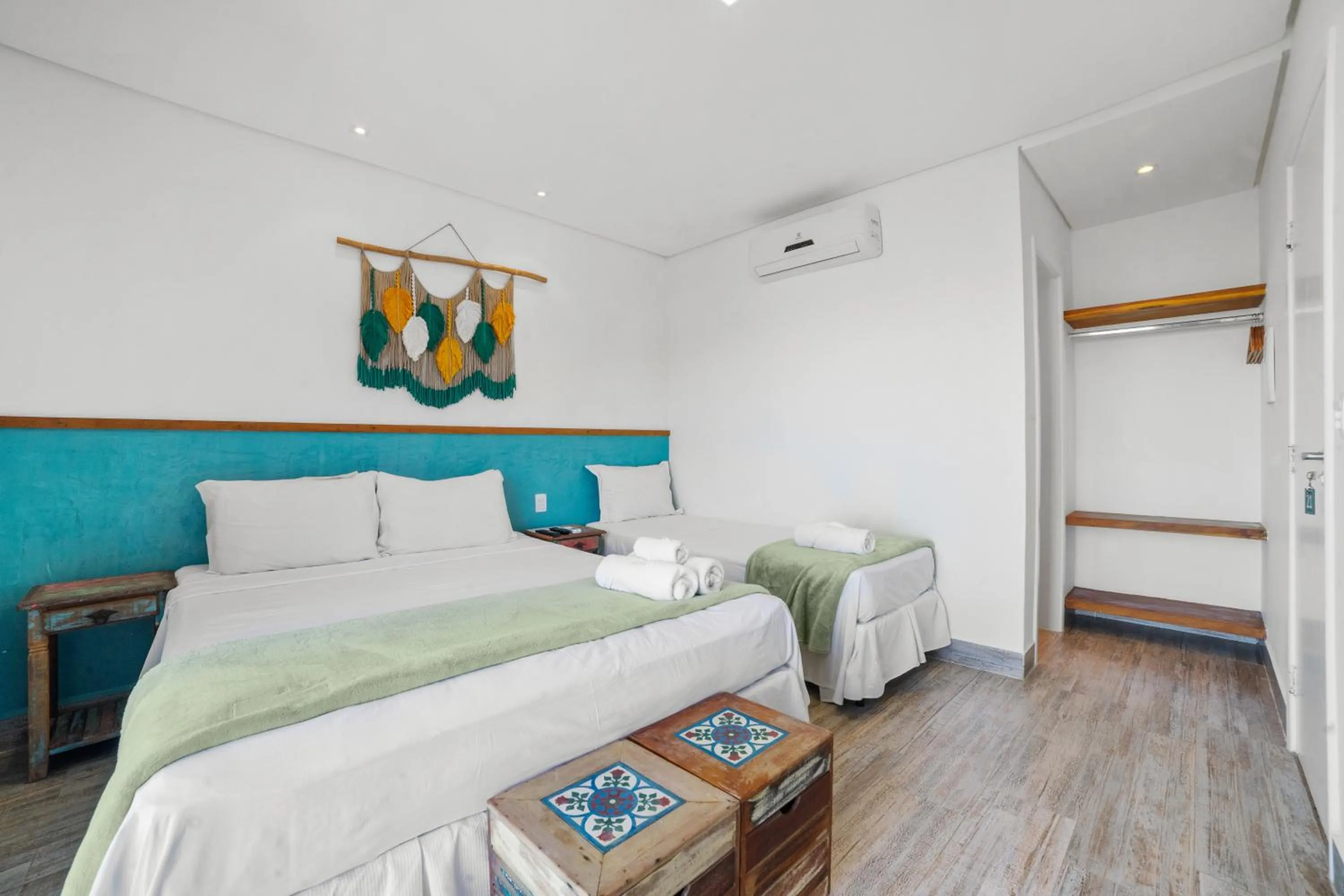 Bed in Pousada Conca di Mare - Festa de Reveillon & Ceia de Natal - Pé na areia