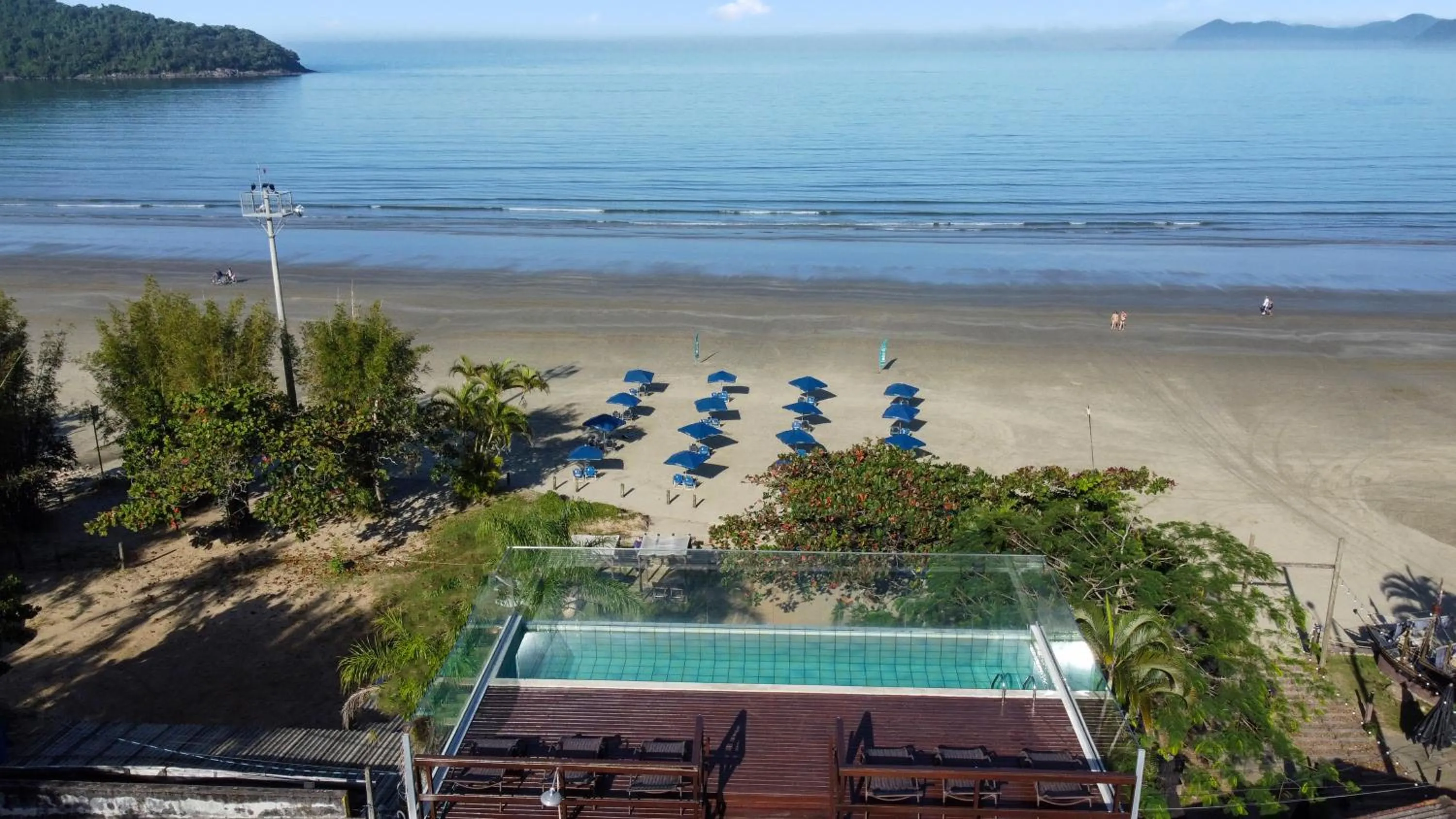 Swimming pool in Pousada Conca di Mare - Festa de Reveillon & Ceia de Natal - Pé na areia