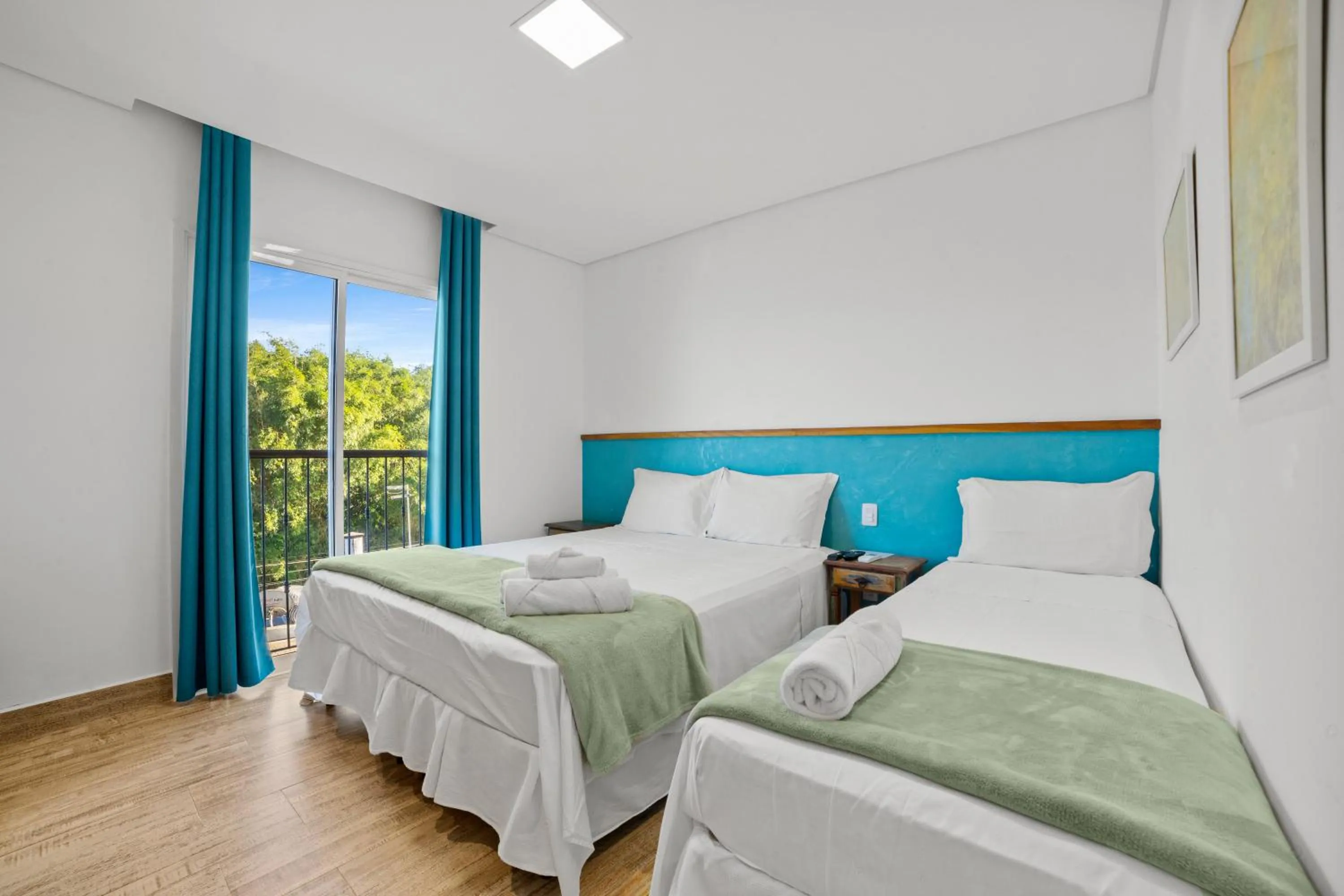 Bed in Pousada Conca di Mare - Festa de Reveillon & Ceia de Natal - Pé na areia