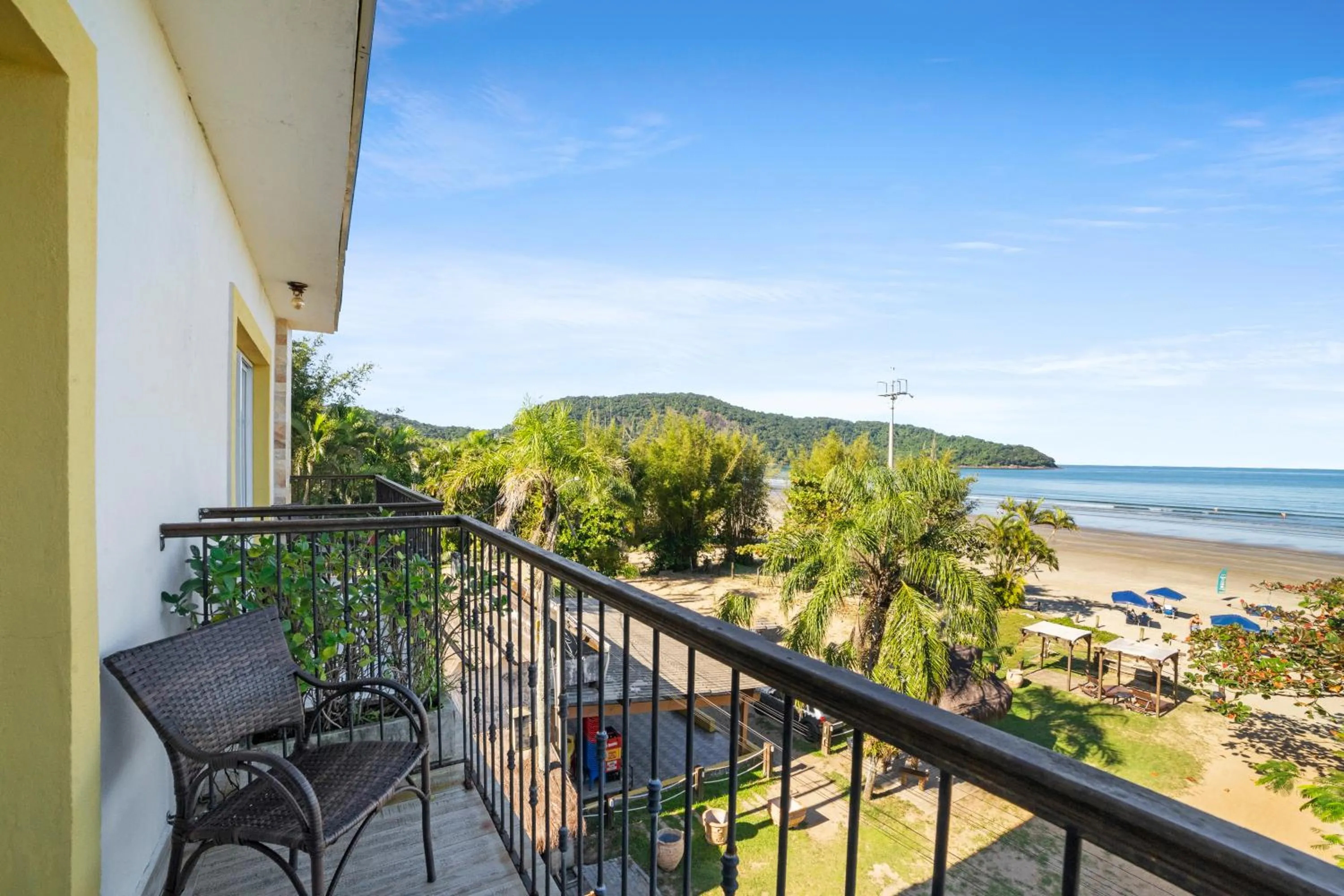 View (from property/room) in Pousada Conca di Mare - Festa de Reveillon & Ceia de Natal - Pé na areia