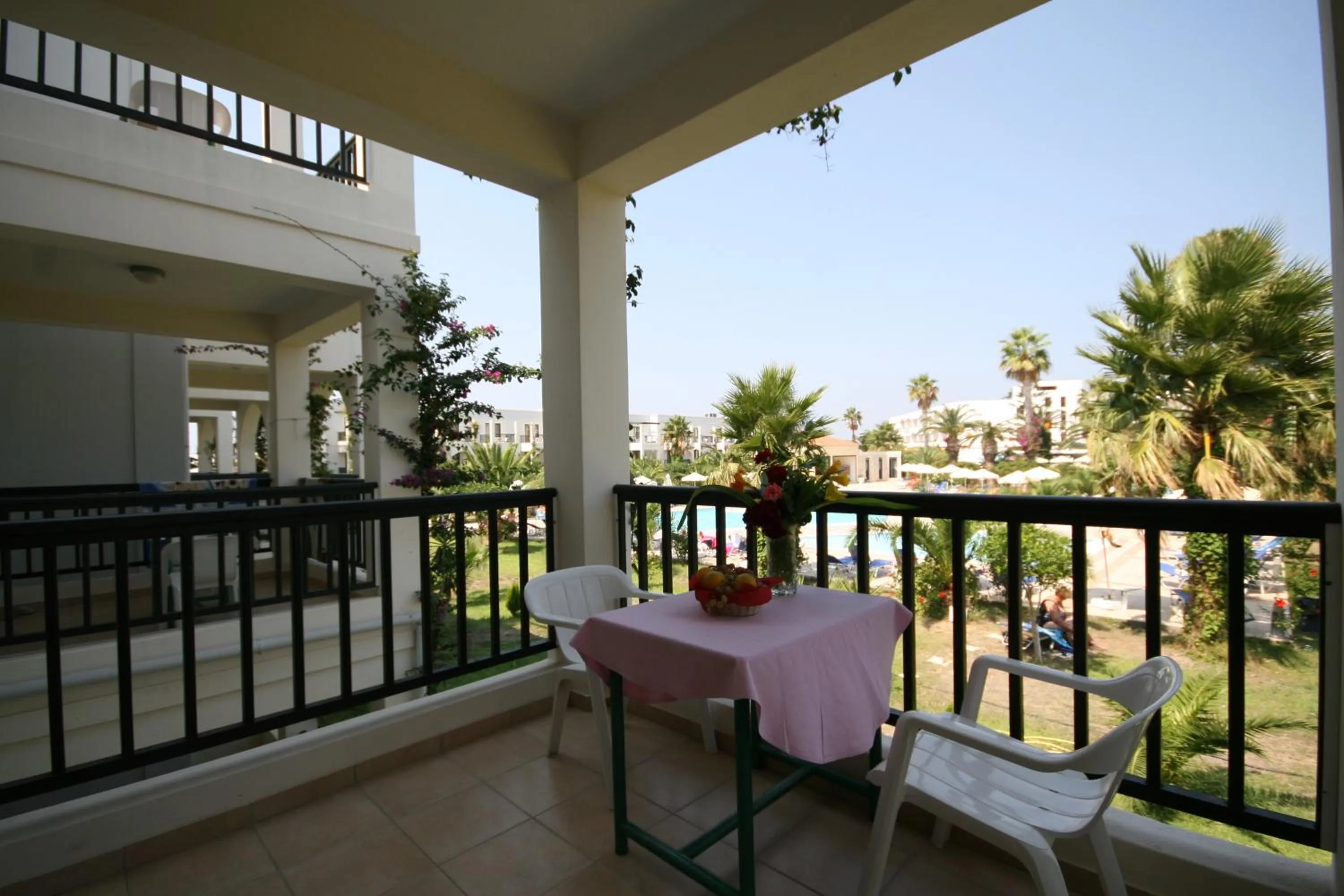 Balcony/Terrace in Tigaki Beach Hotel