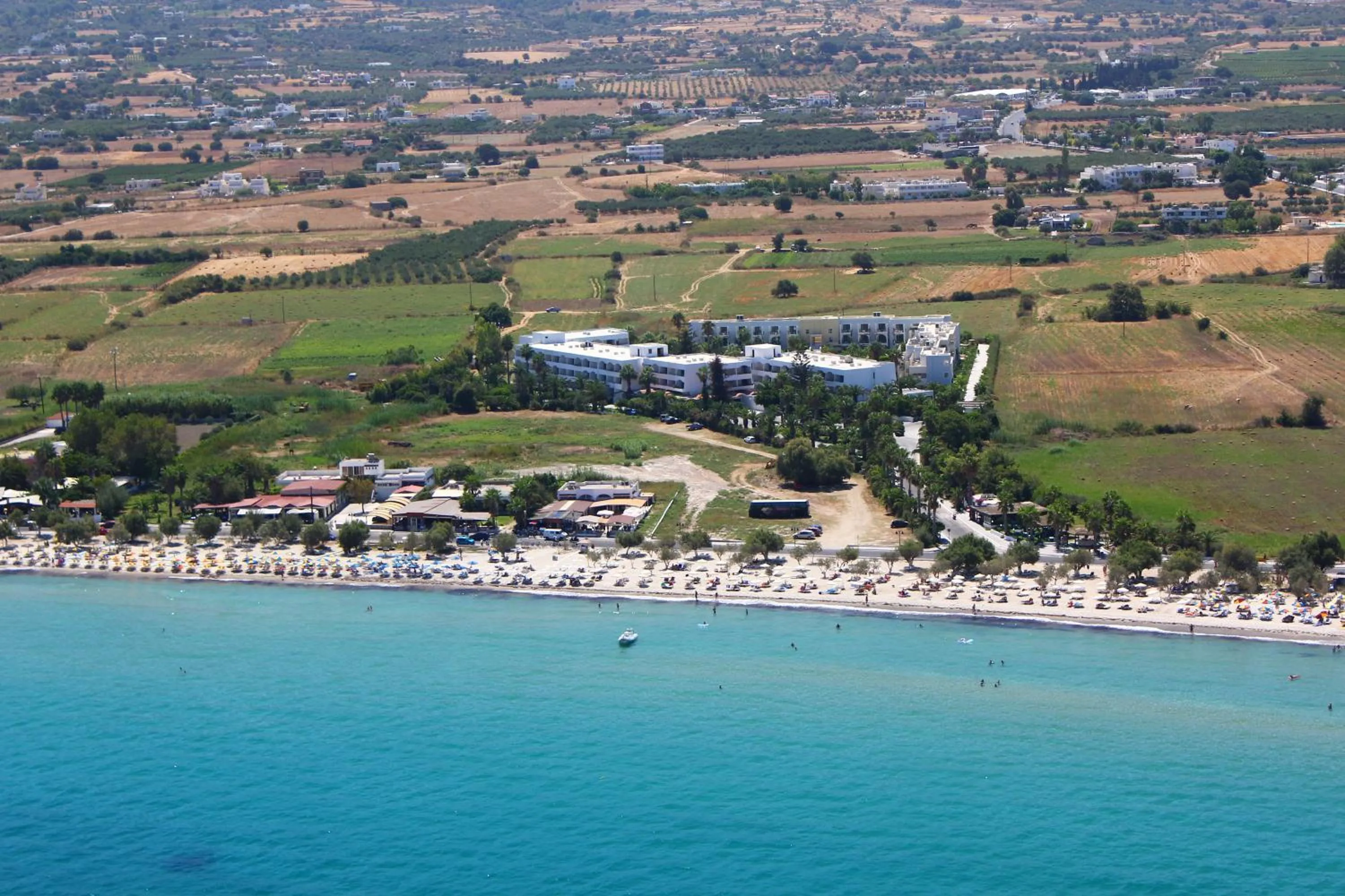 Bird's eye view in Tigaki Beach Hotel
