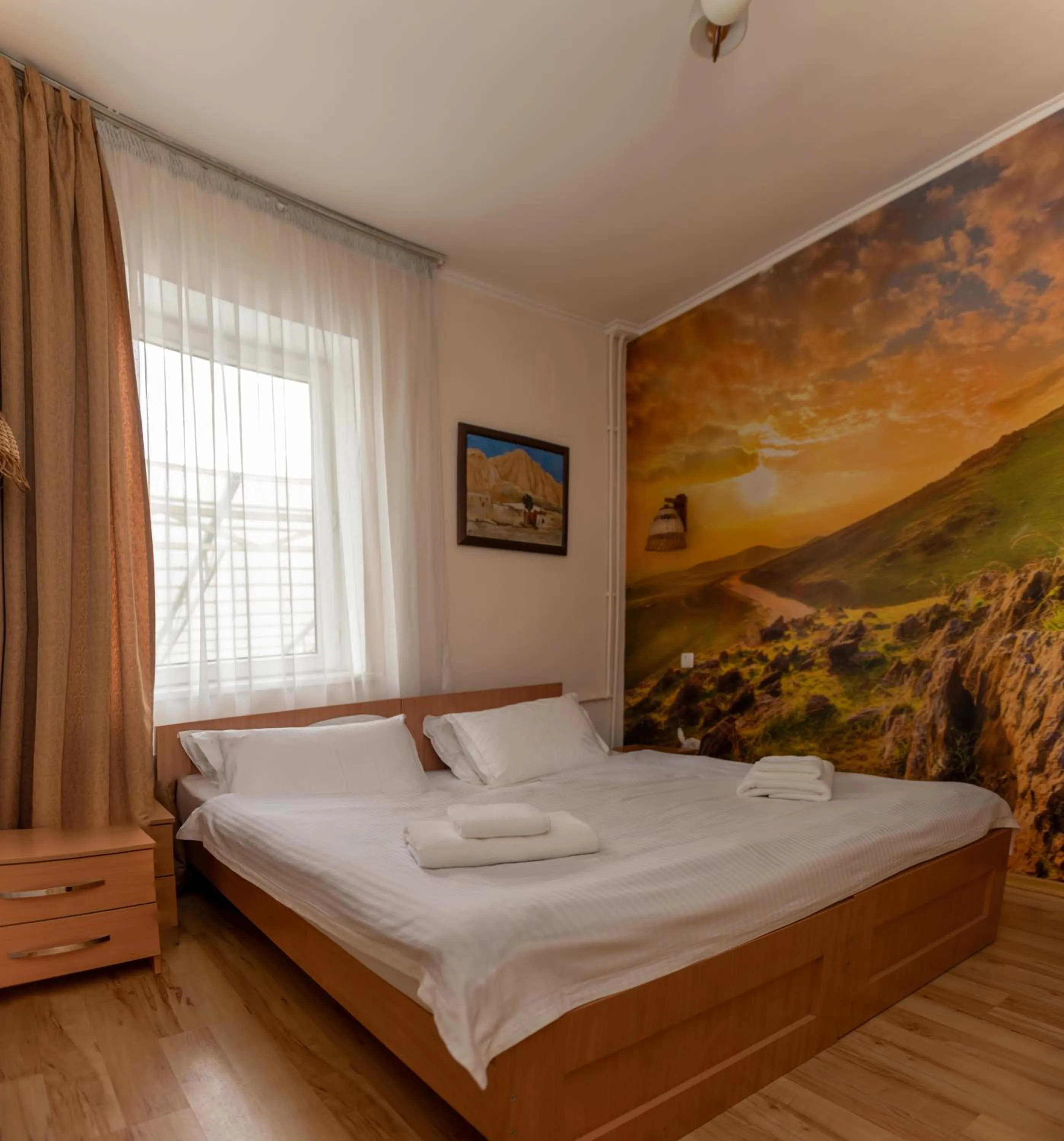 Bed in Asian Mountains