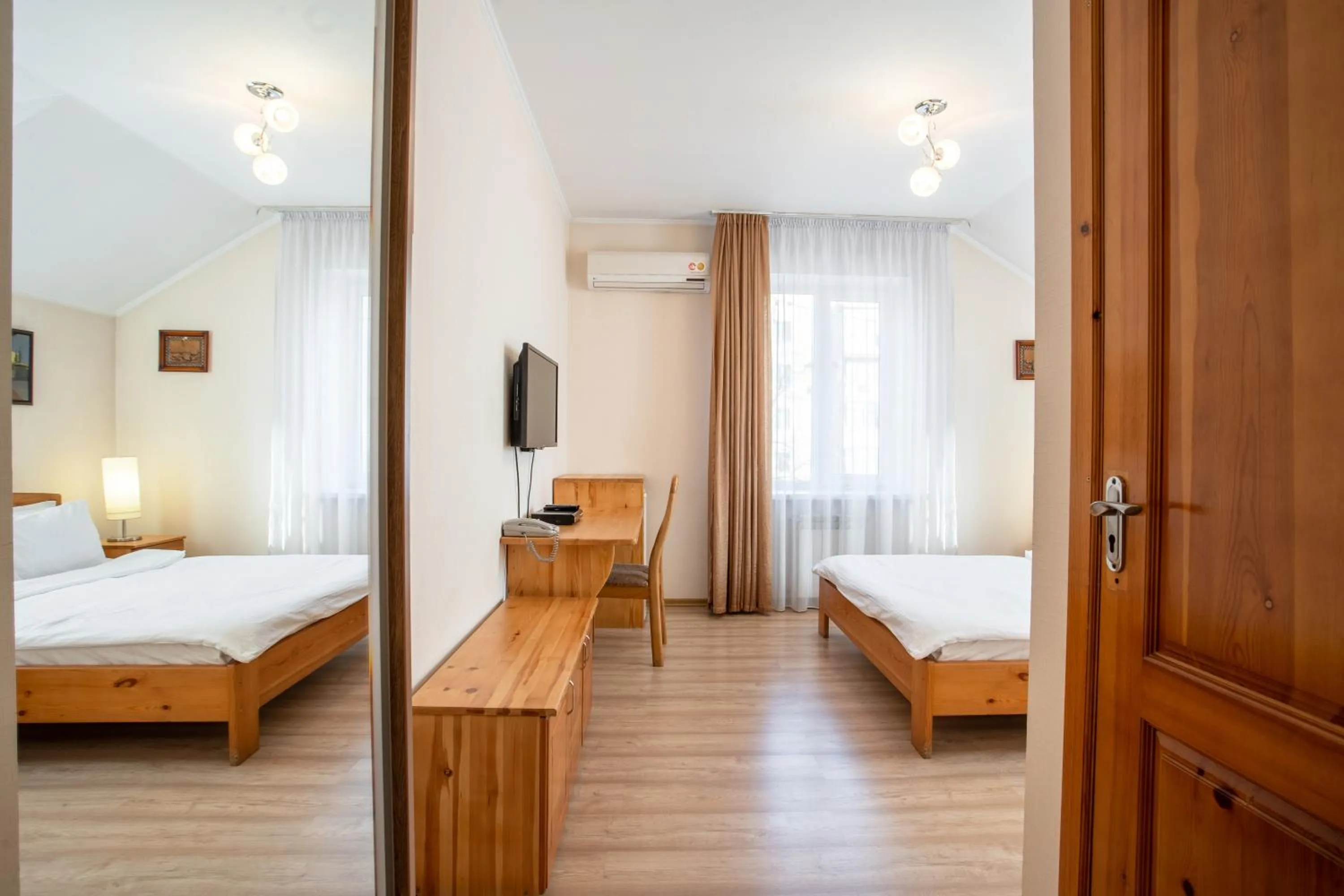 Bed in Asian Mountains