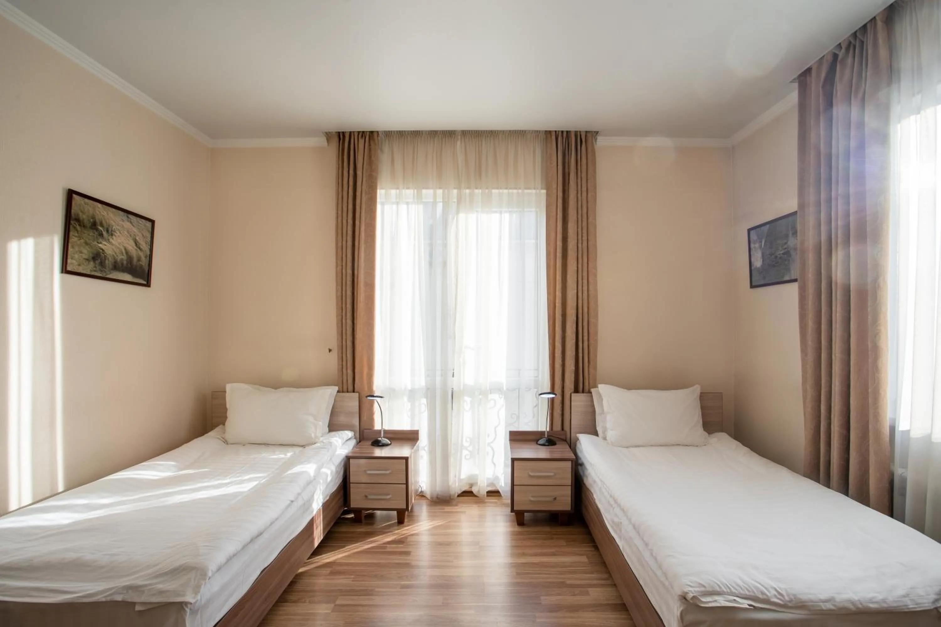 Bed in Asian Mountains