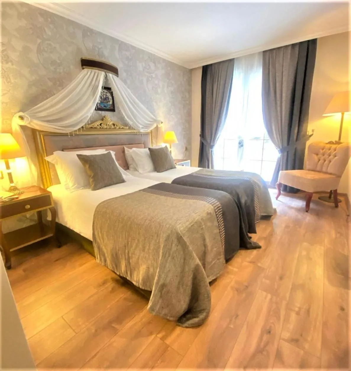 Bed in Saint John Hotel