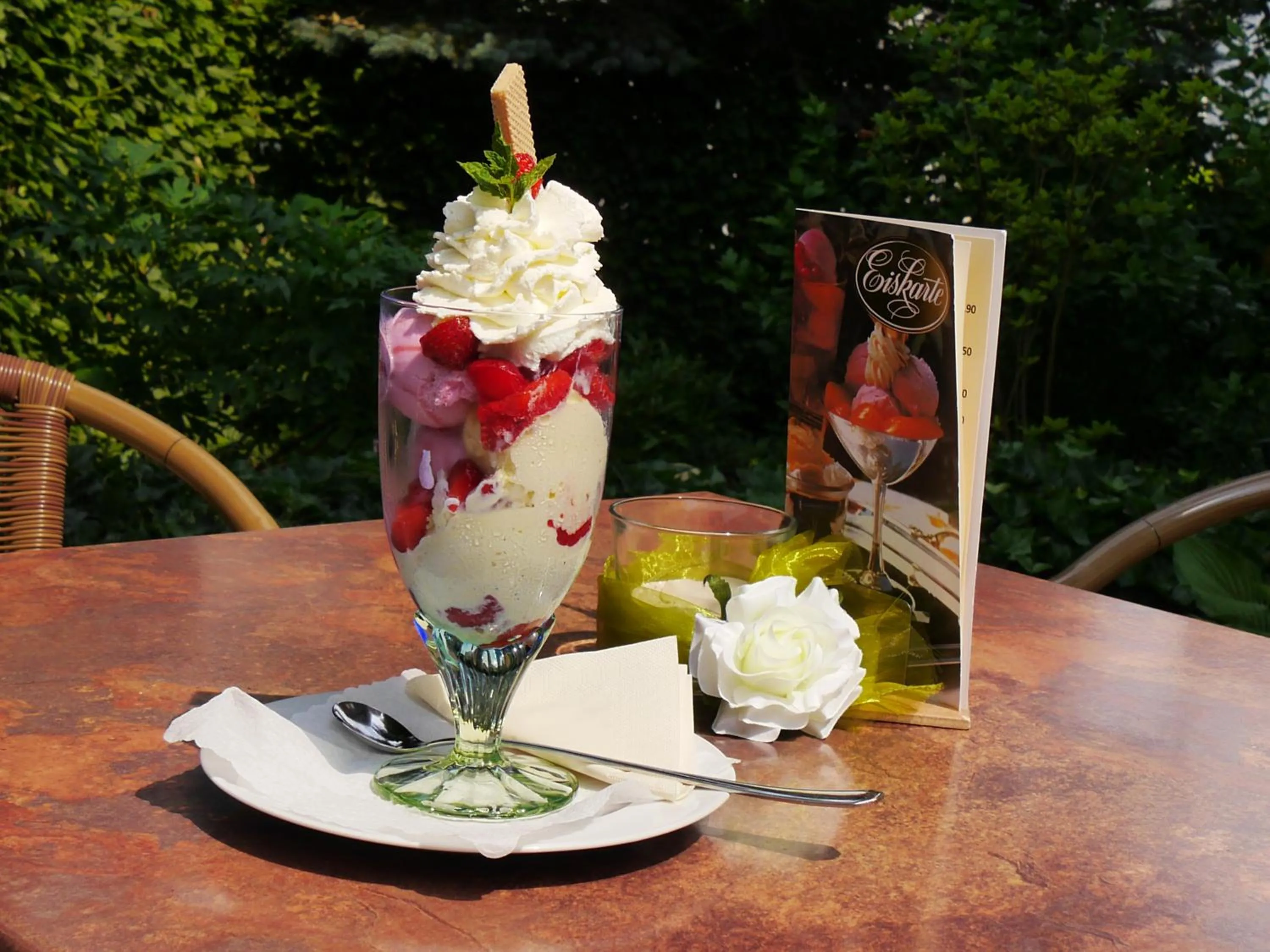 Food close-up in Hotel Flurschütz