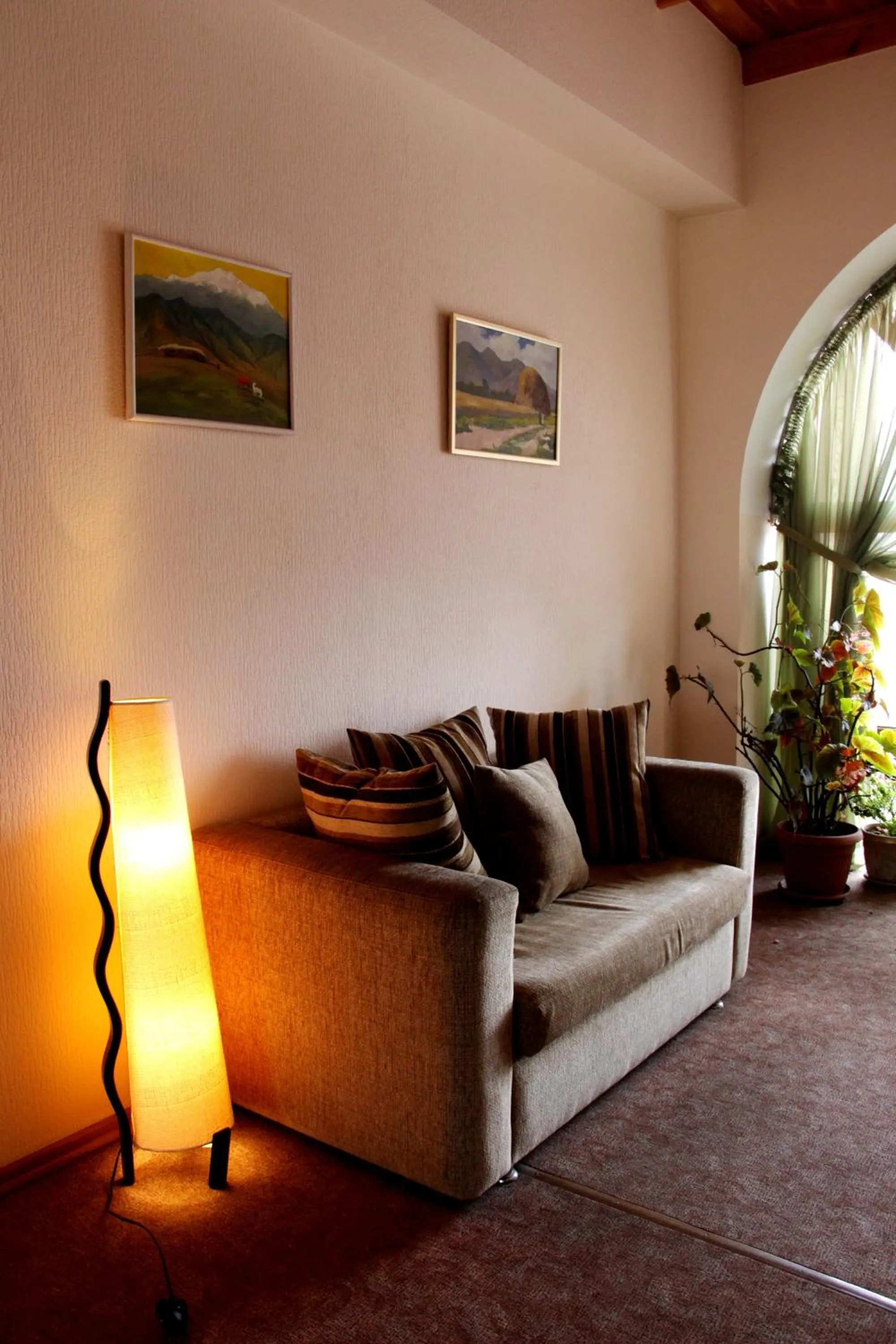 Living room in Asia Hotel