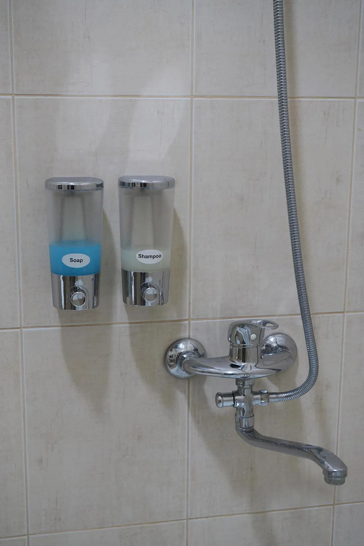 Shower in Asia Hotel