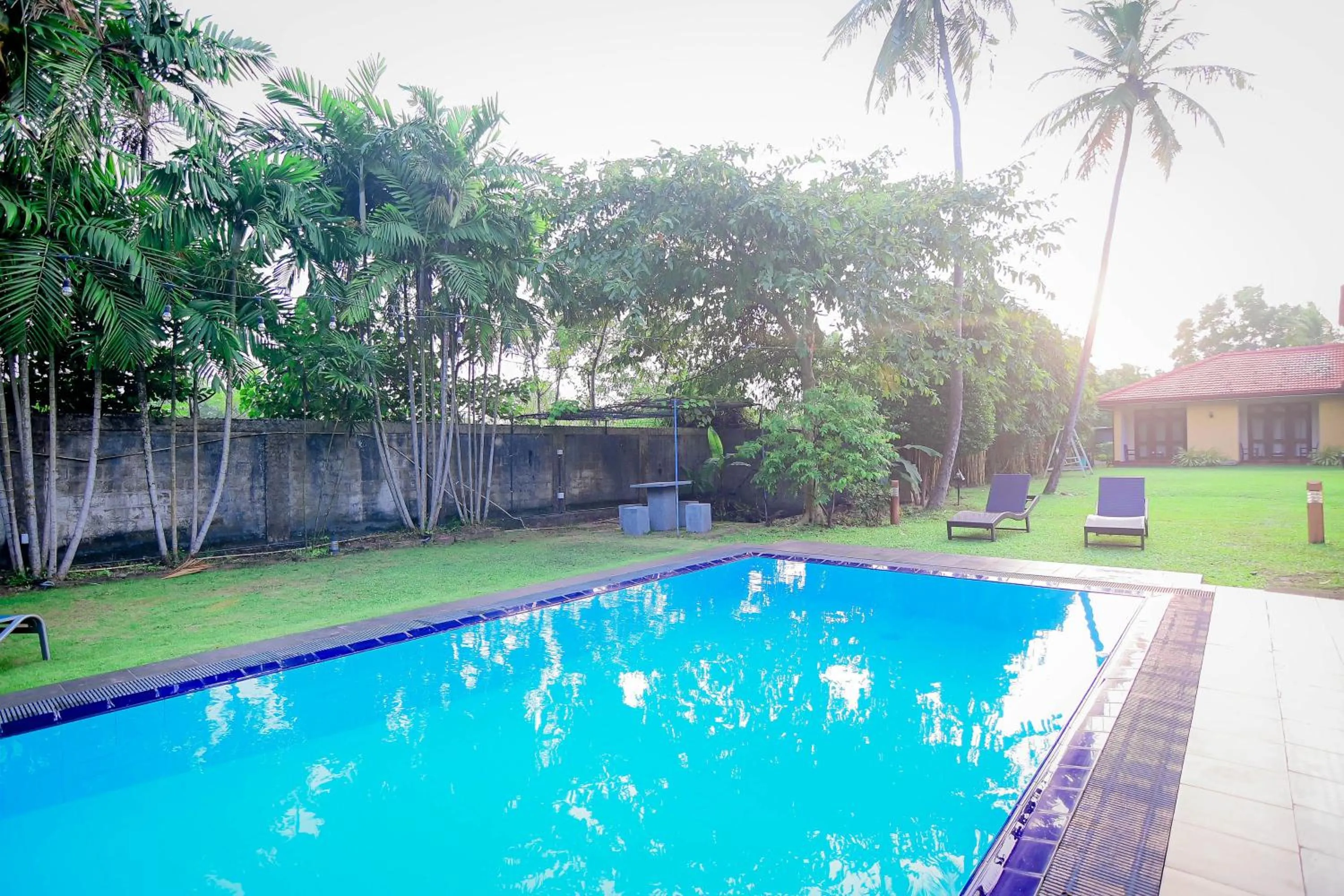 Swimming pool in Airport Villa
