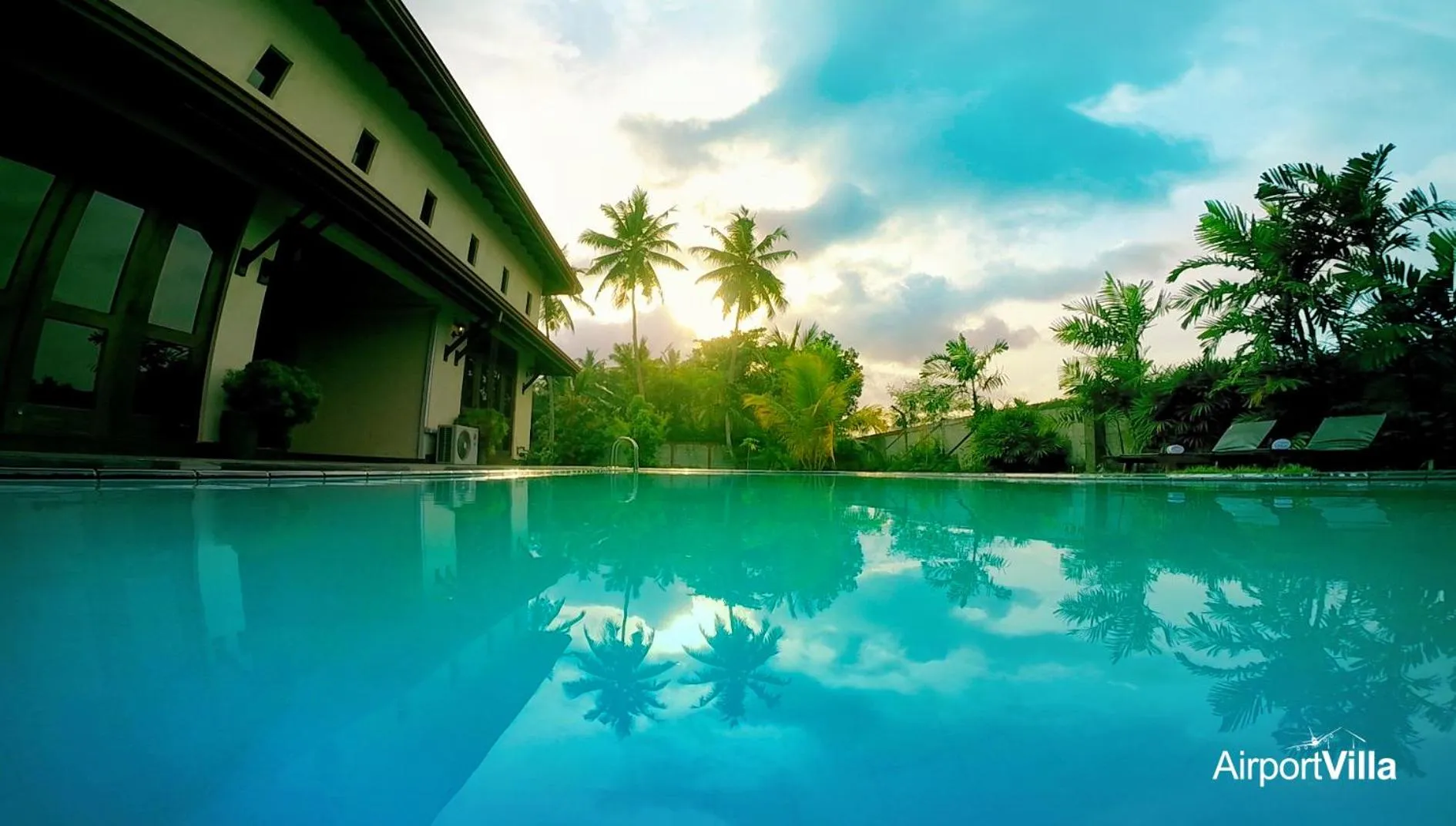 Garden in Airport Villa