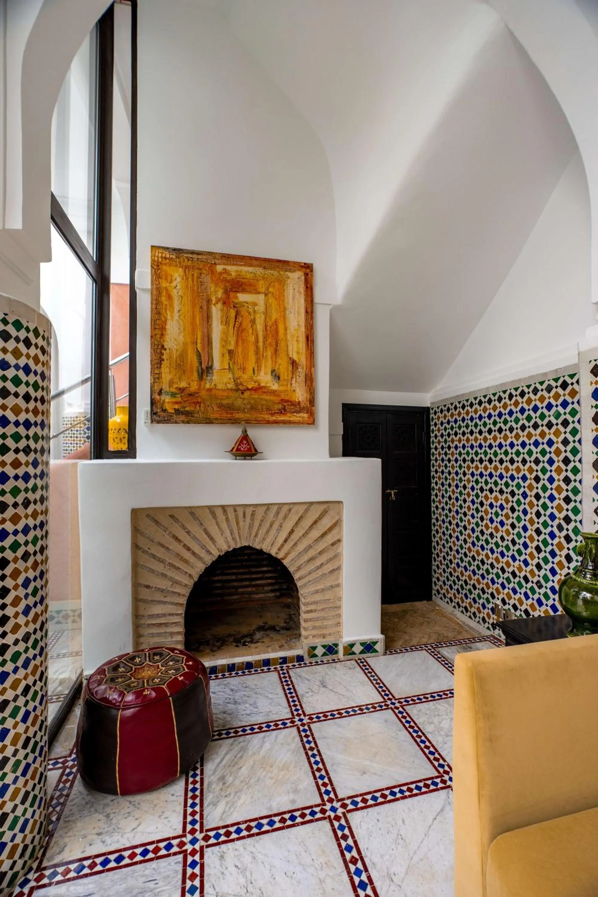 Living room in Riad Dar Dialkoum