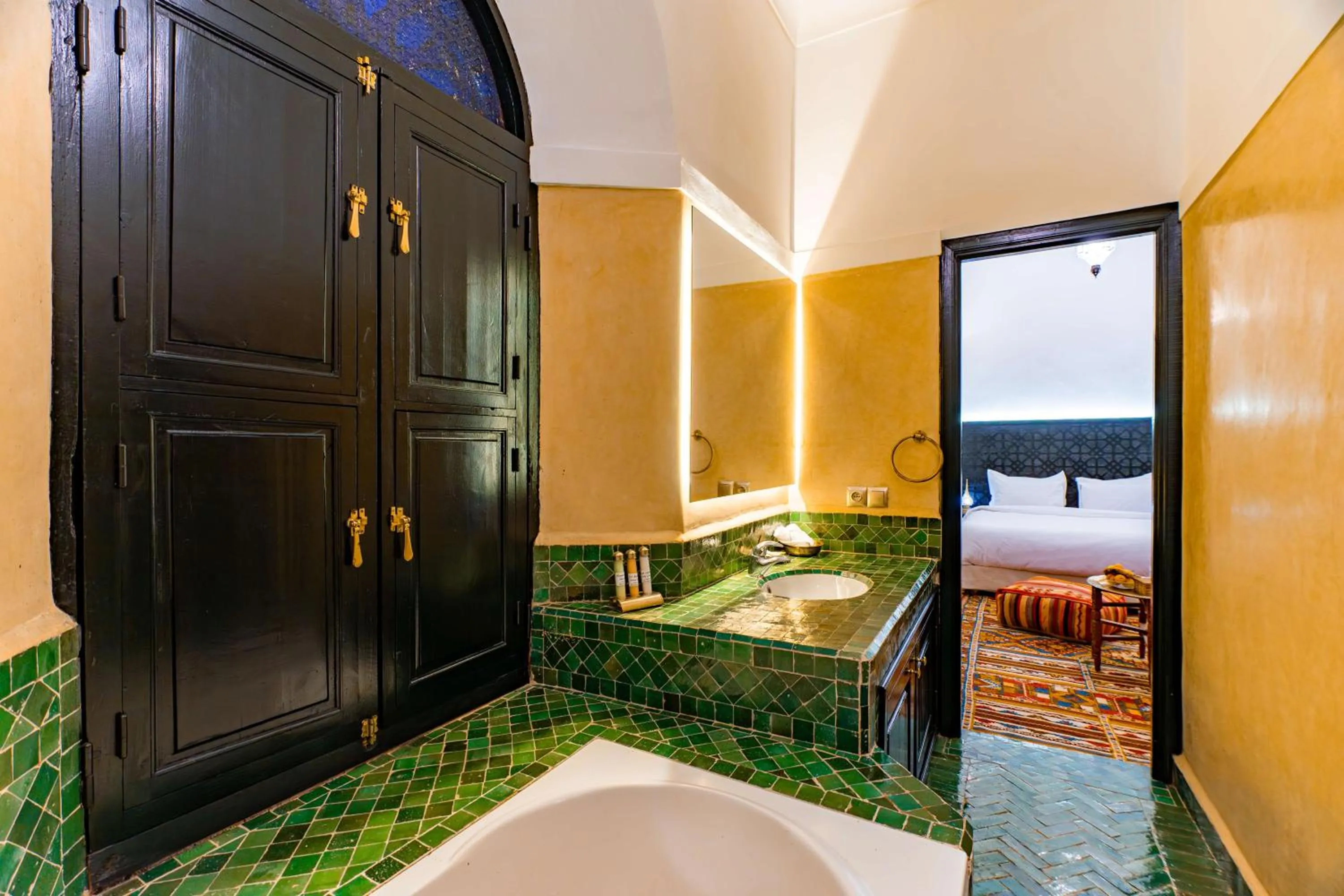 Bedroom in Riad Dar Dialkoum