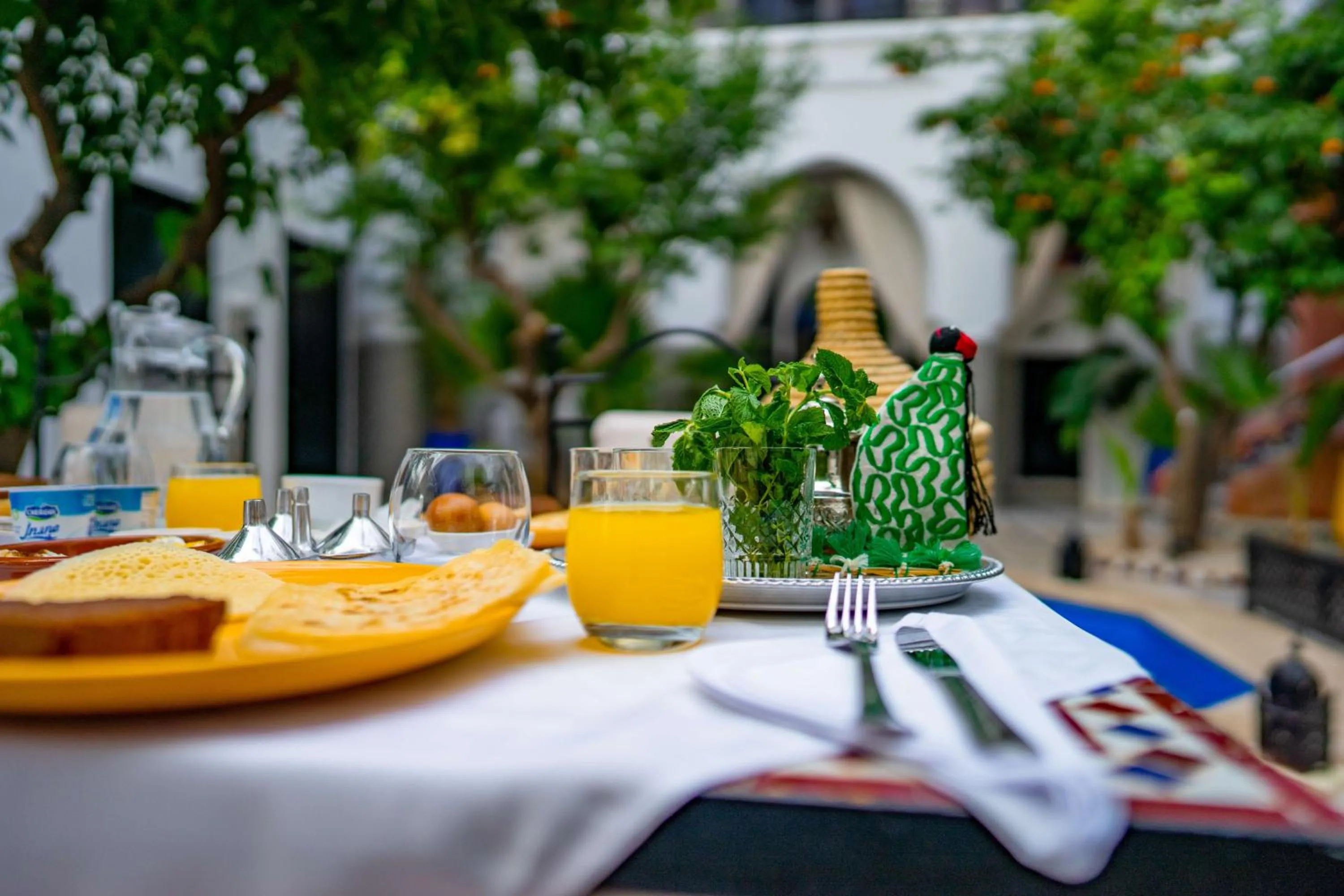 Patio in Riad Dar Dialkoum