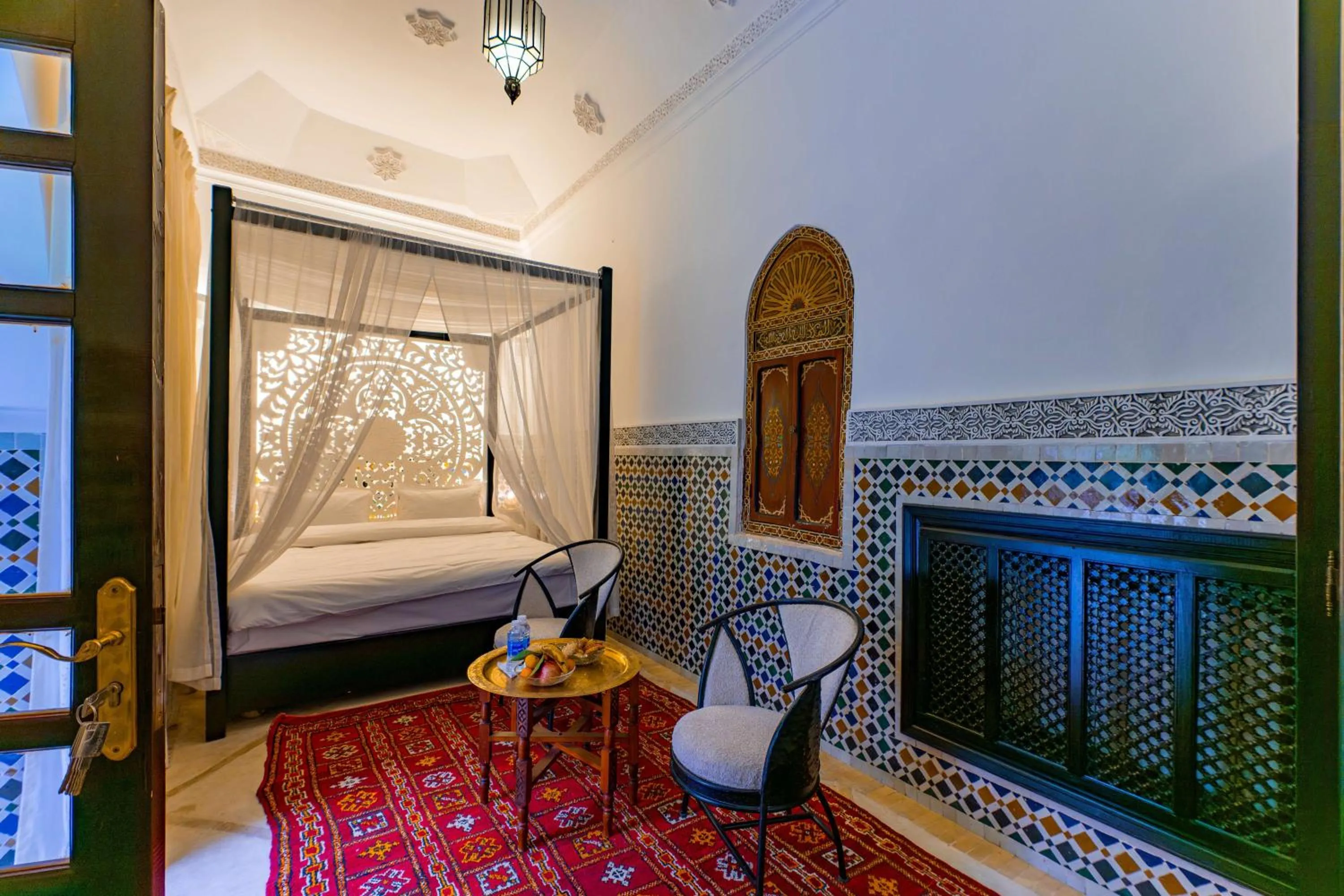 Bedroom in Riad Dar Dialkoum