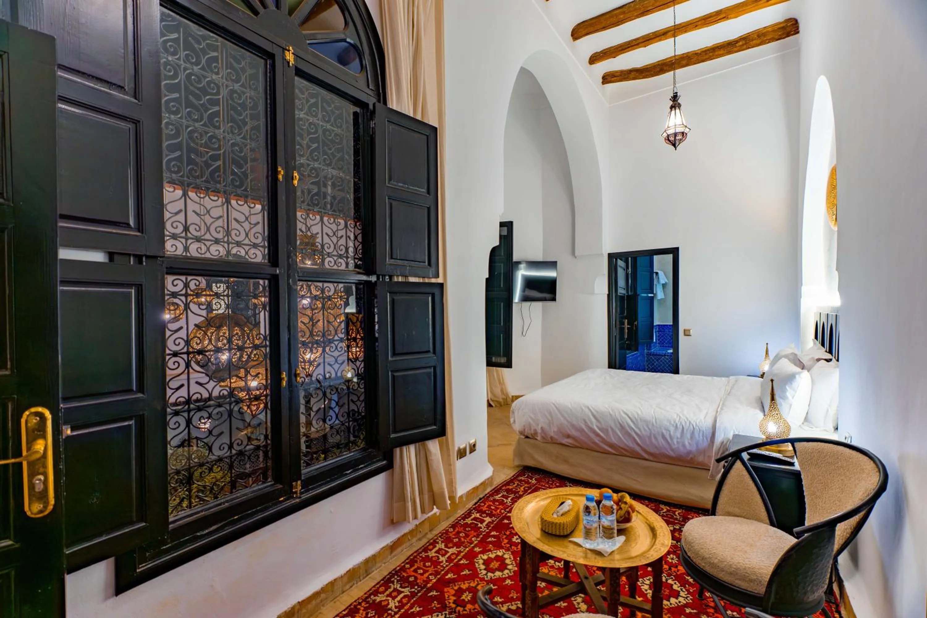 Bedroom in Riad Dar Dialkoum