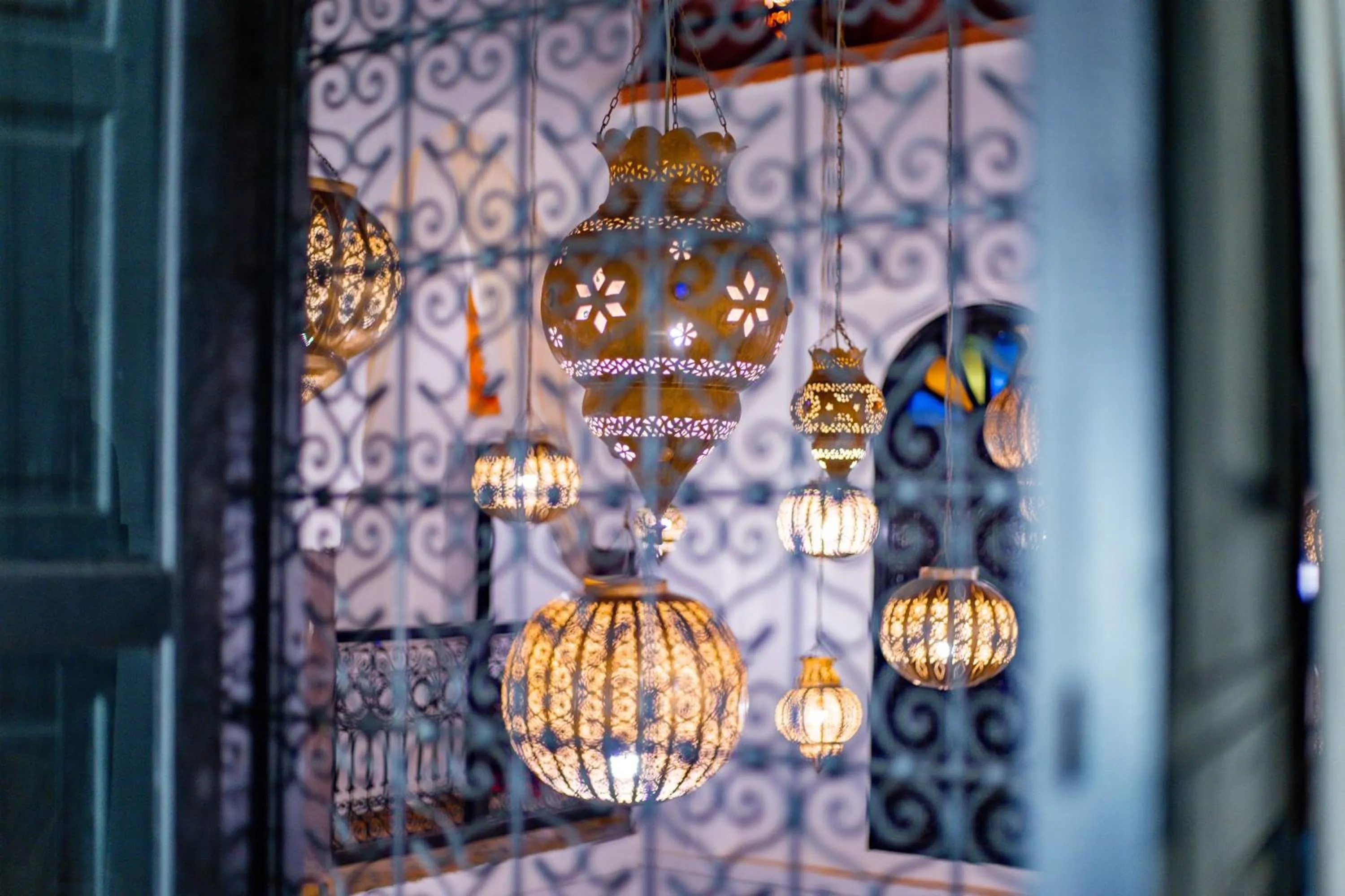 Bedroom in Riad Dar Dialkoum