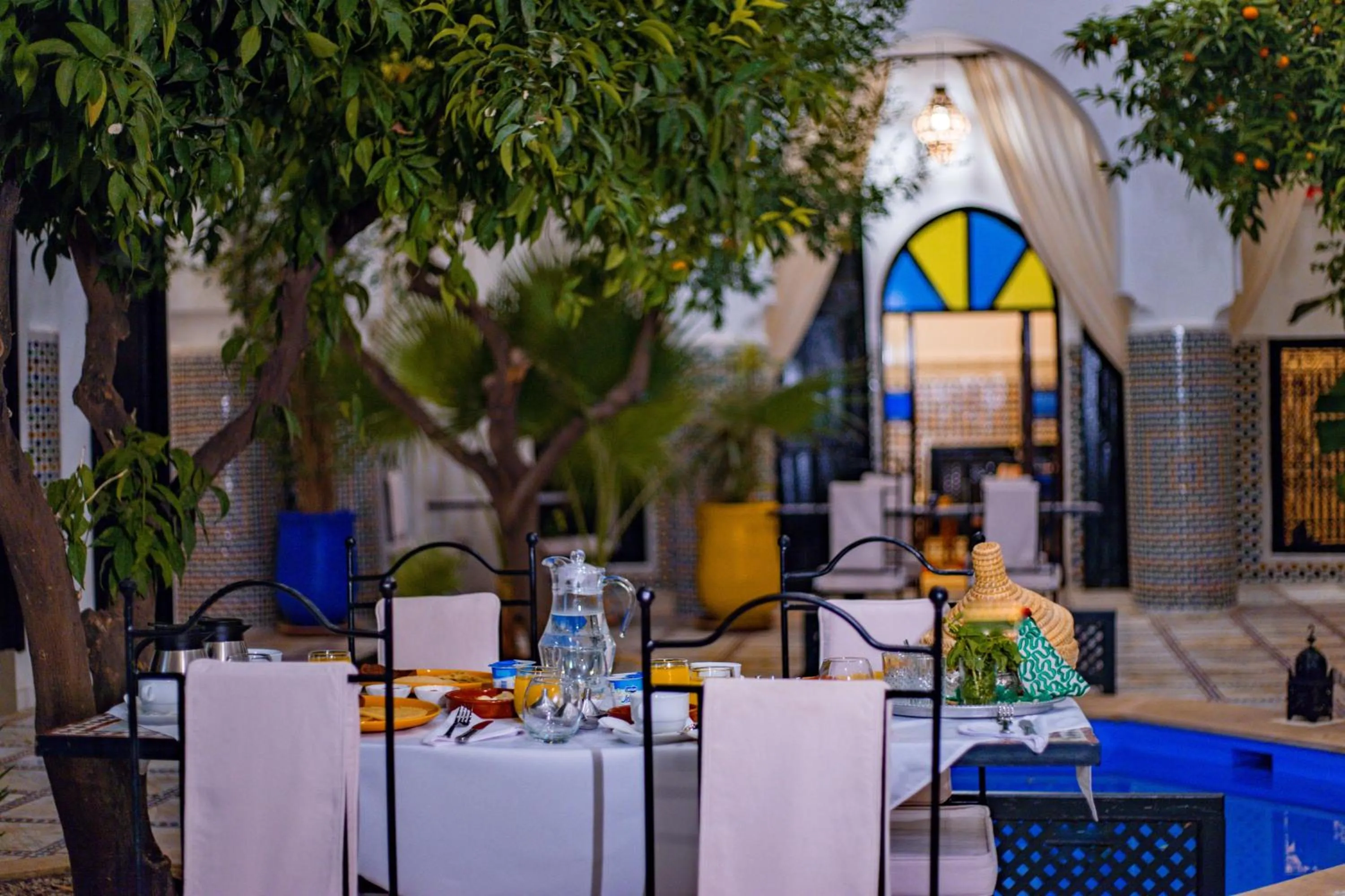 Patio in Riad Dar Dialkoum