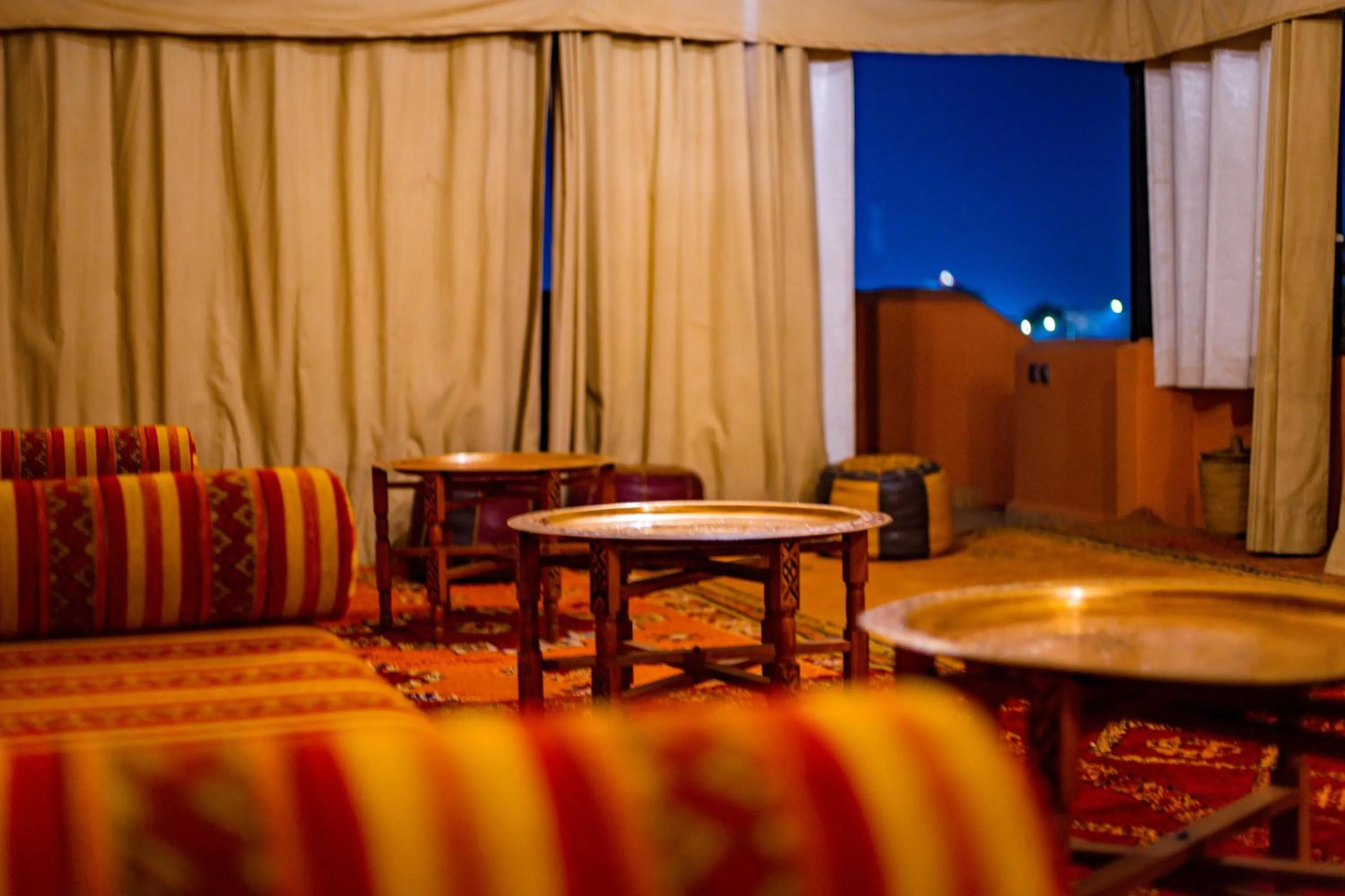 Living room in Riad Dar Dialkoum
