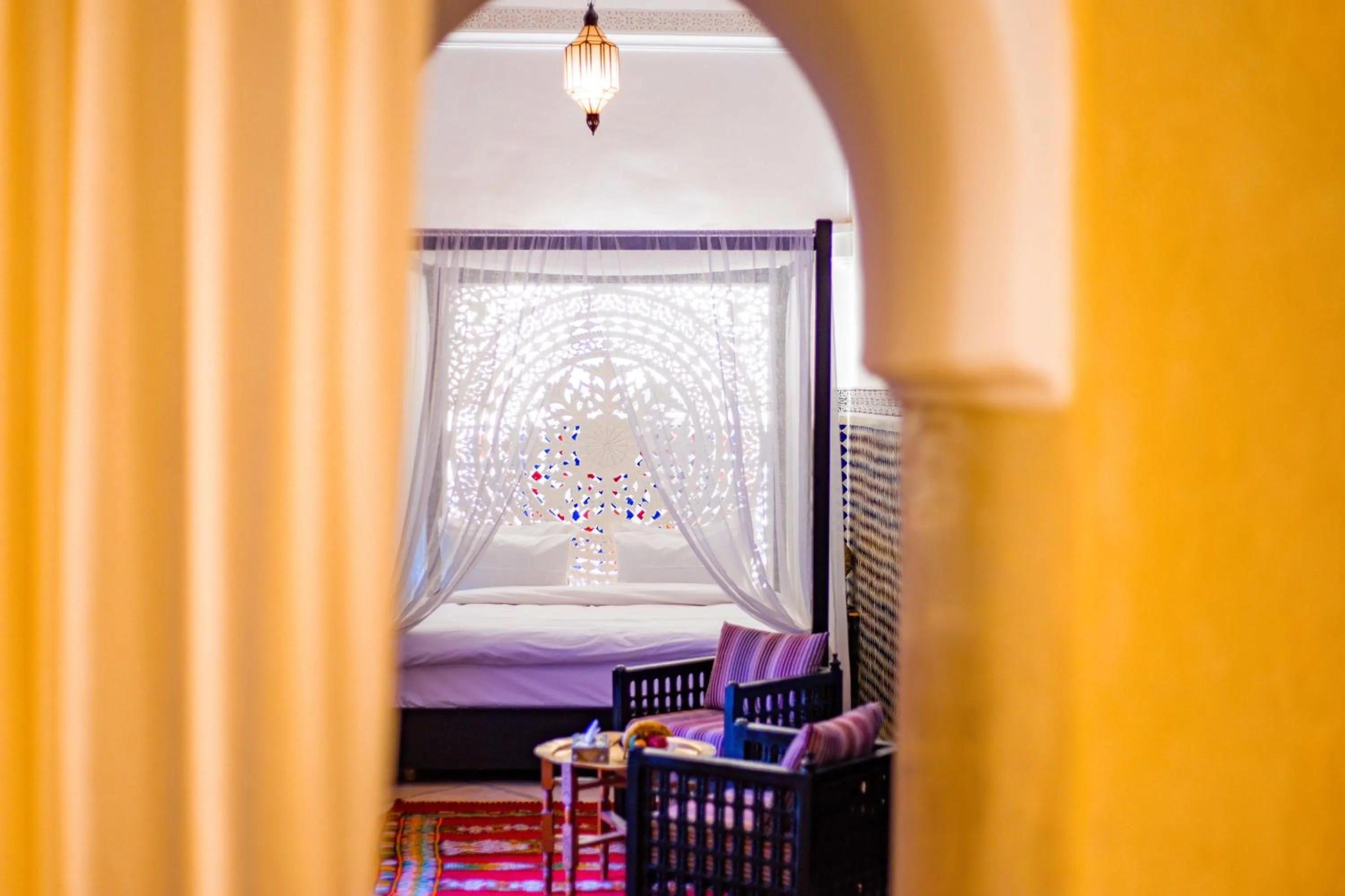 Bedroom in Riad Dar Dialkoum