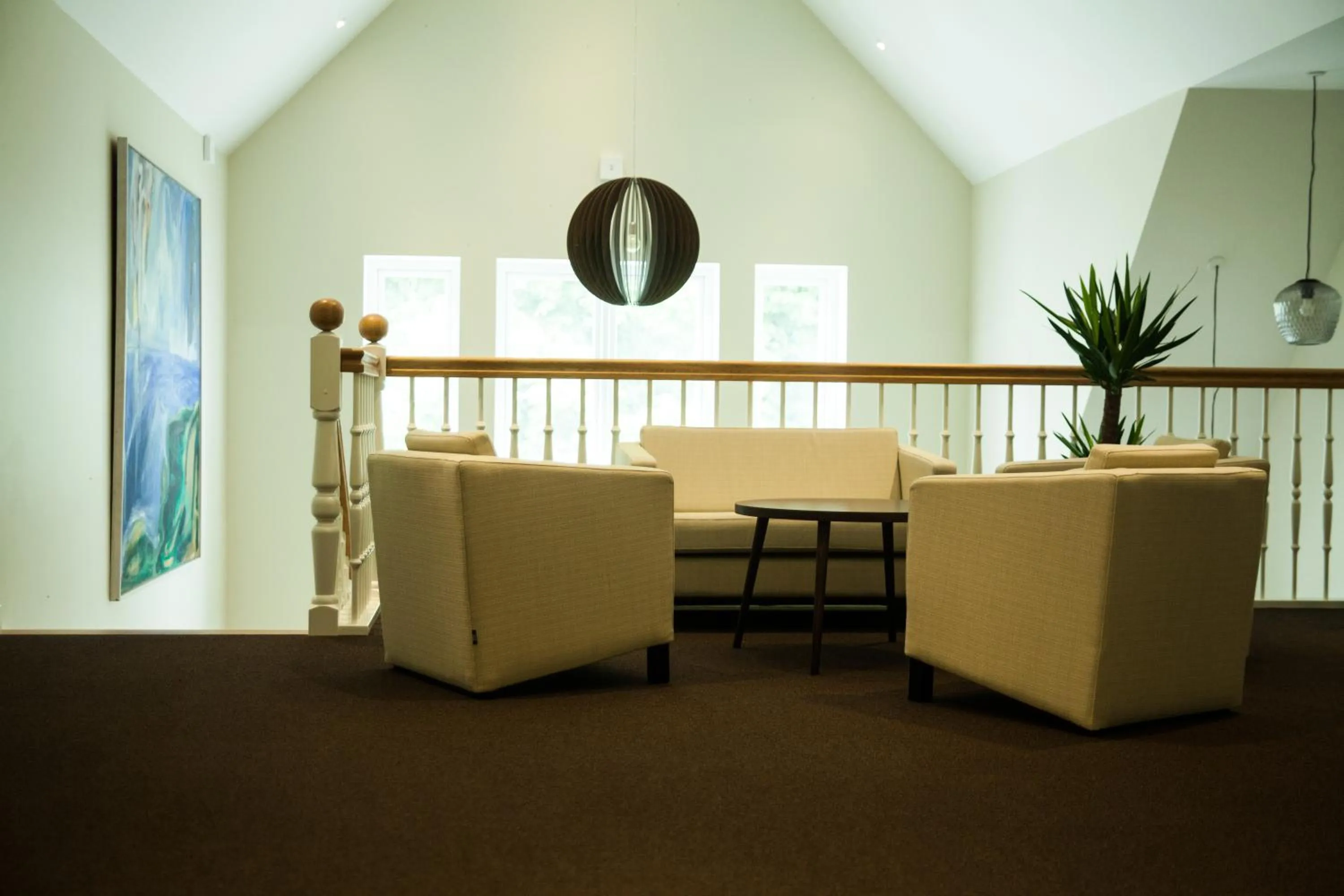 Living room in Bramslevgaard